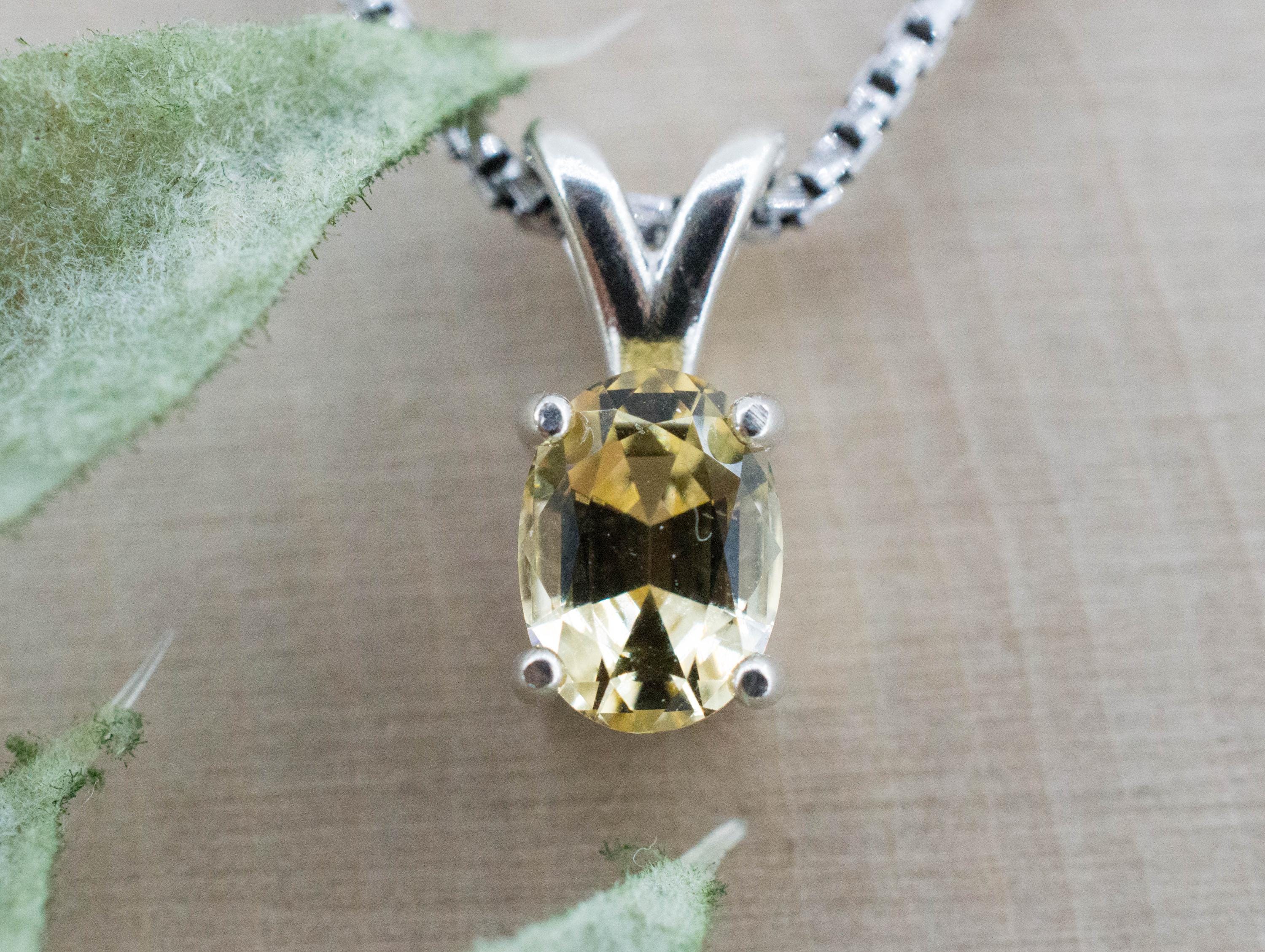 Imperial Topaz Pendant; Natural Untreated Brazilian Topaz; 1.390cts - Mark Oliver Gems