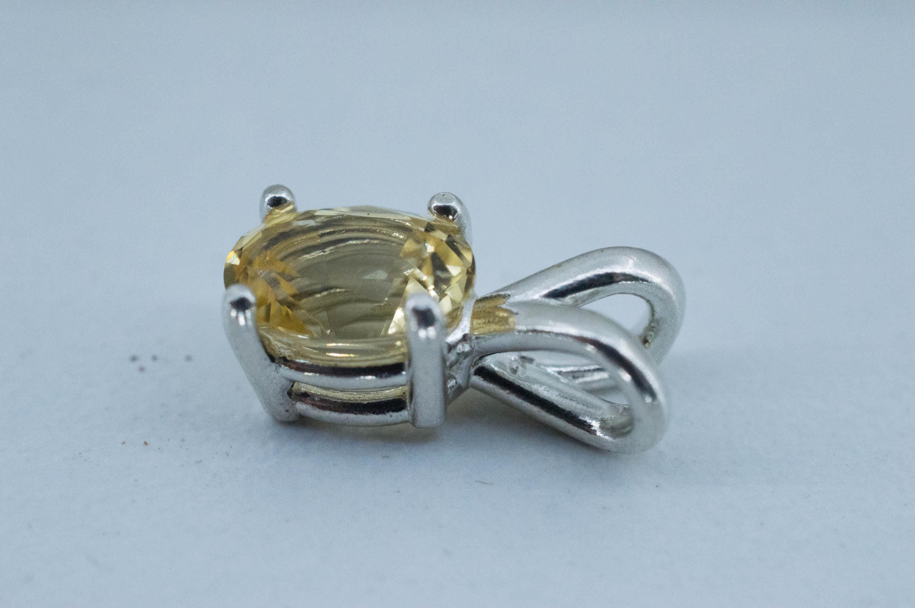 Imperial Topaz Pendant; Natural Untreated Brazilian Topaz; 1.390cts - Mark Oliver Gems