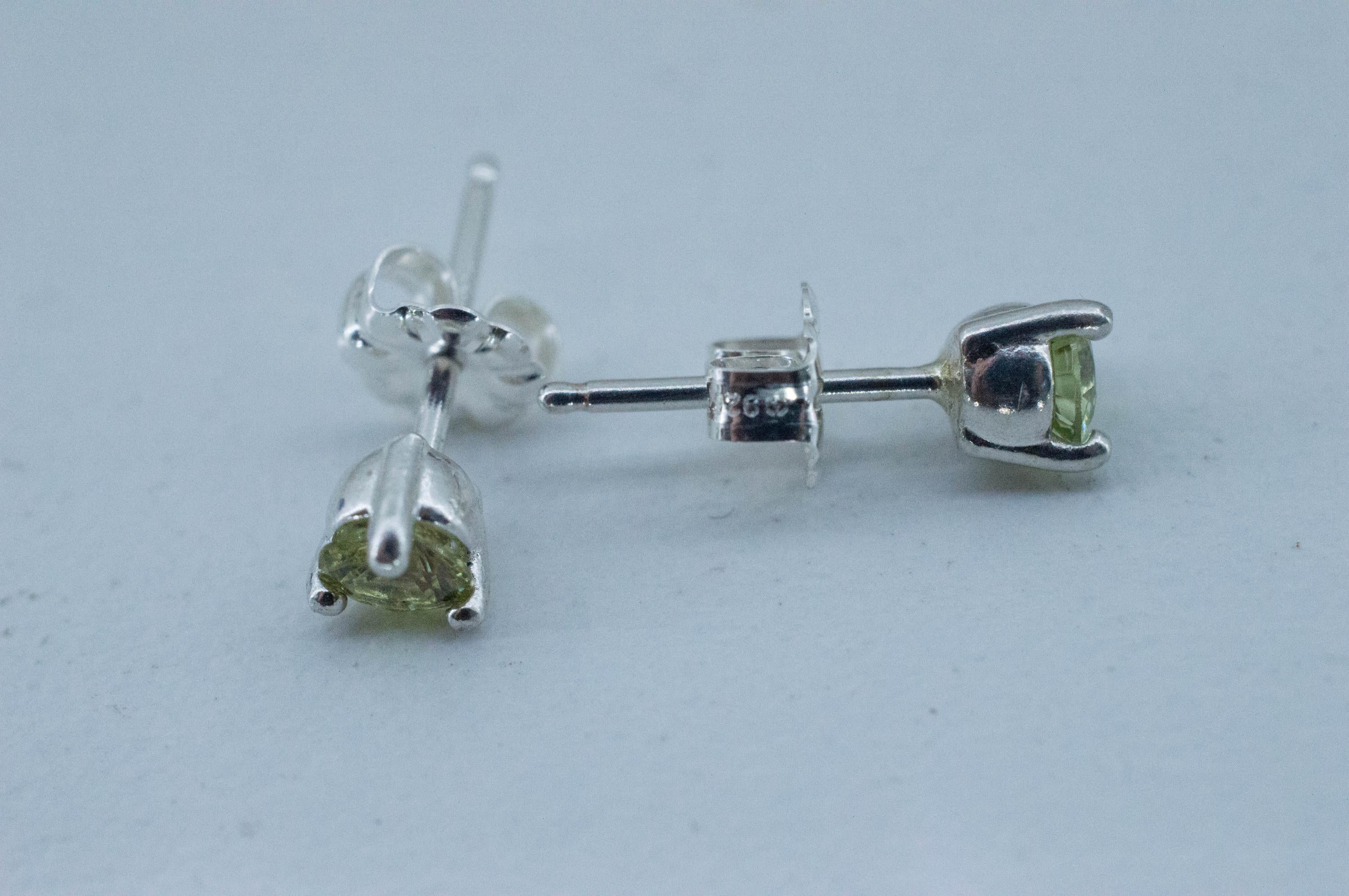 Mali Garnet Earrings; Genuine Untreated Mali Garnet; 0.515cts - Mark Oliver Gems
