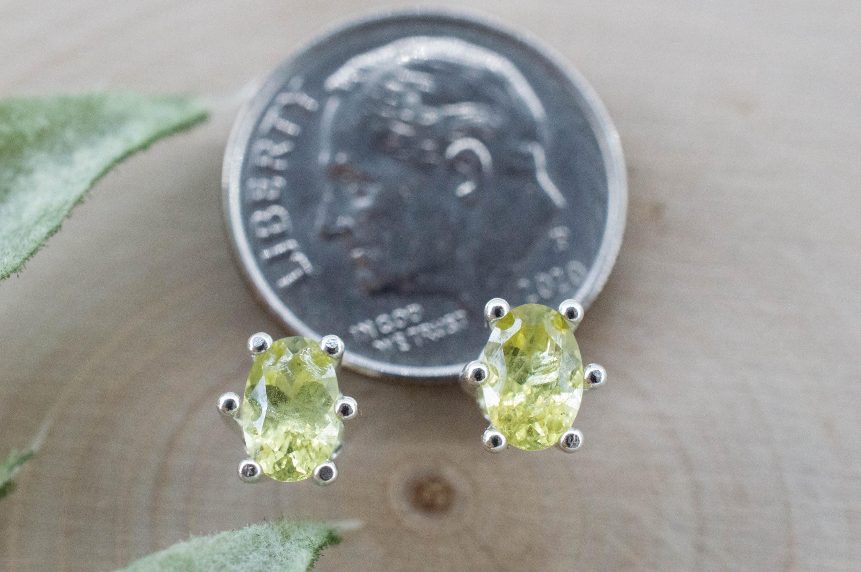 Mali Garnet Earrings; Genuine Untreated Mali Garnet; 0.975cts - Mark Oliver Gems