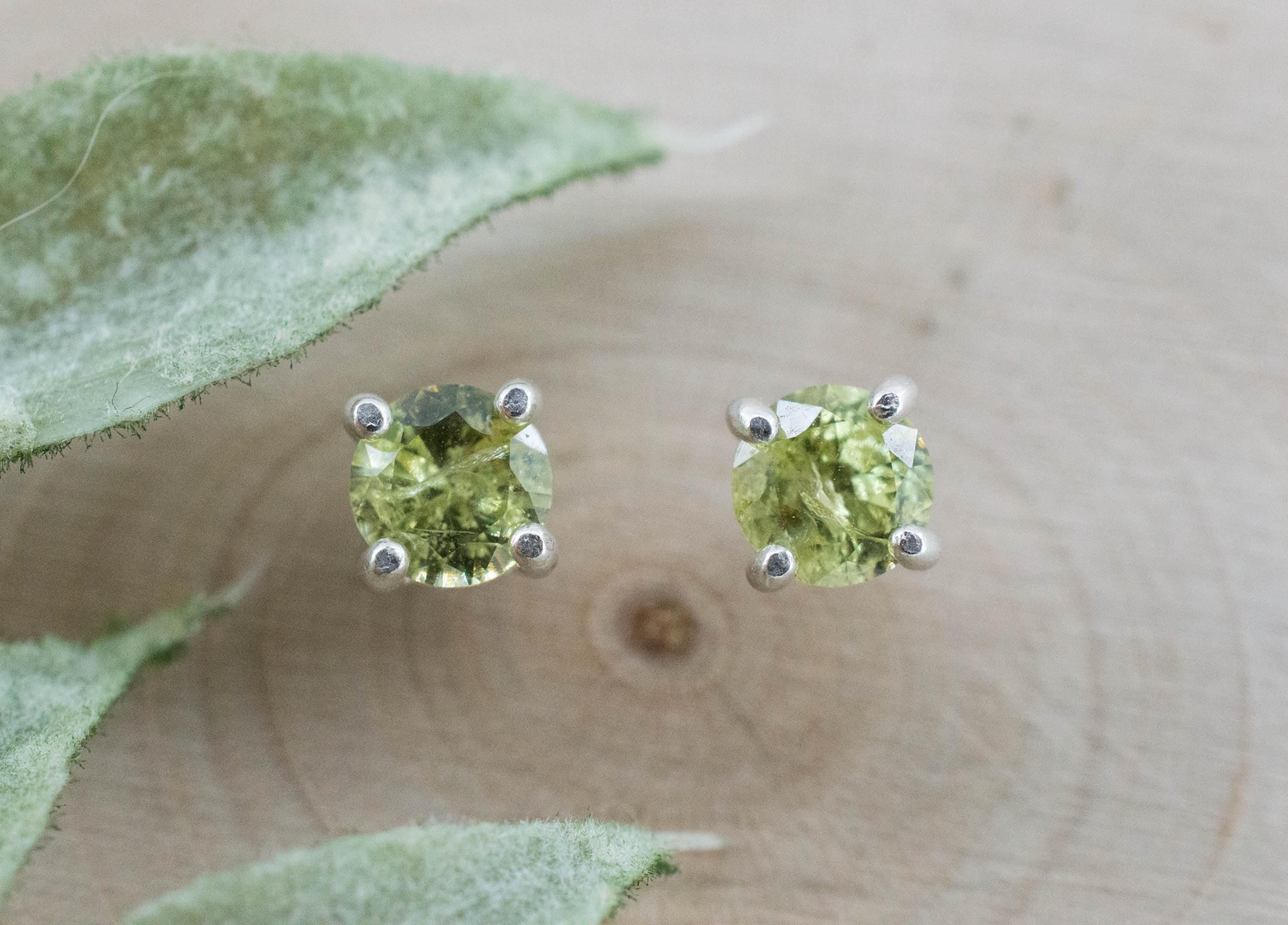 Mali Garnet Earrings; Genuine Untreated Mali Garnet; 1.010cts - Mark Oliver Gems
