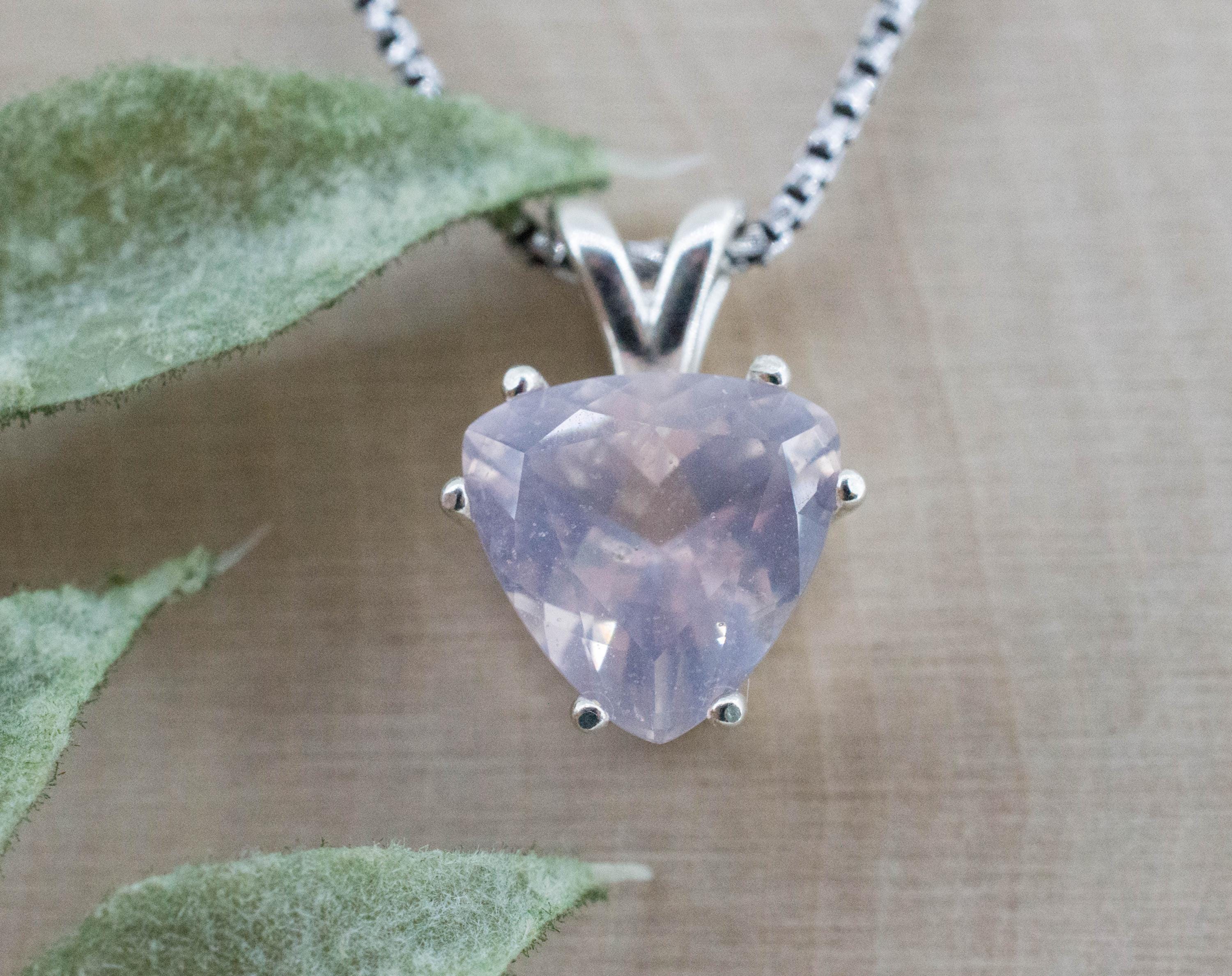 Rose Quartz Pendant; Natural Untreated Brazil Rose Quartz; 3.275cts - Mark Oliver Gems