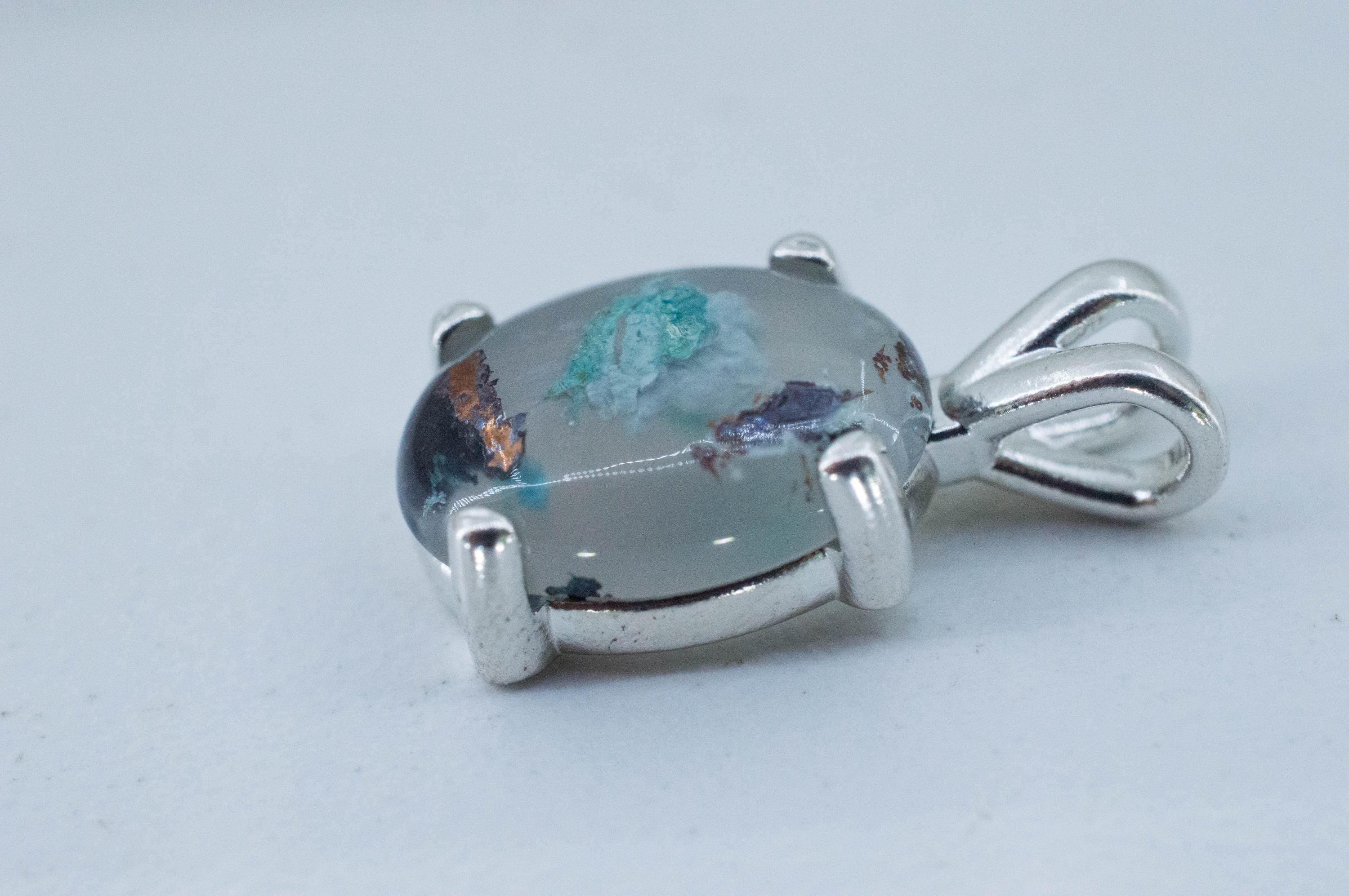 Aquadite Pendant; Natural Untreated Indonesia Aquadite™; 4.415cts - Mark Oliver Gems