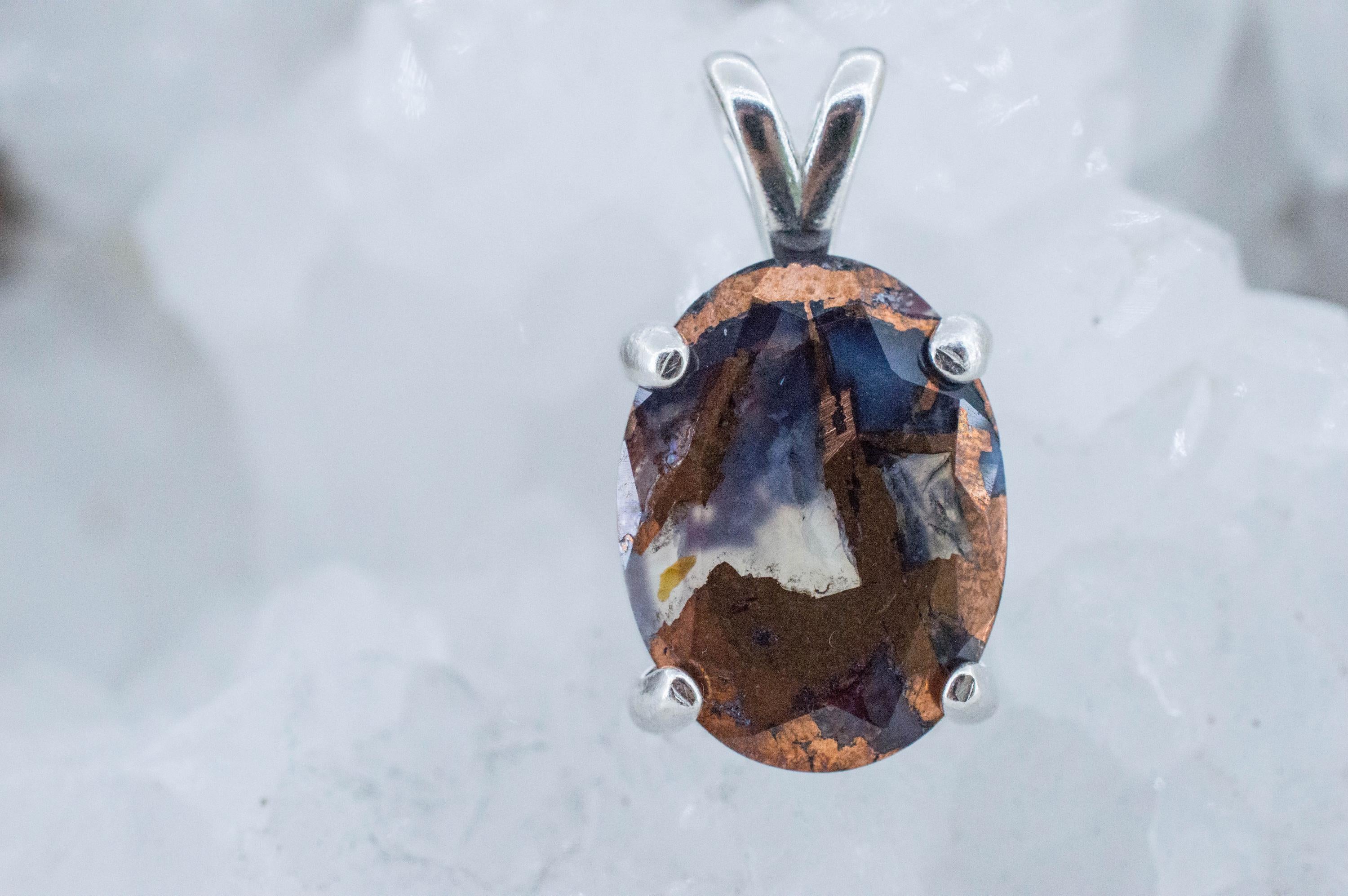 Aquadite Pendant; Natural Untreated Indonesia Aquadite™; 7.780cts - Mark Oliver Gems