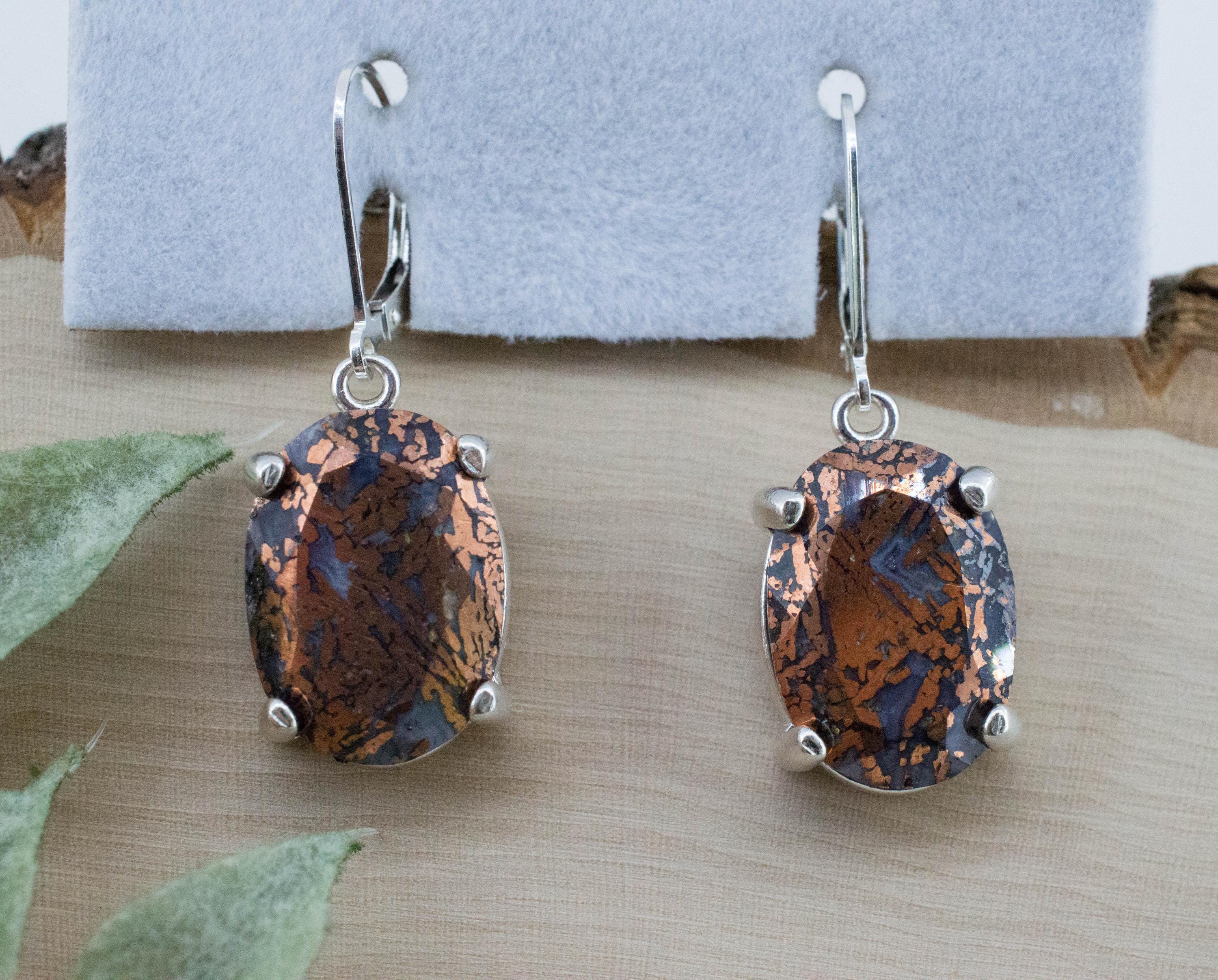 Aquadite Earrings; Natural Untreated Indonesia Aquadite™; 24.910cts - Mark Oliver Gems