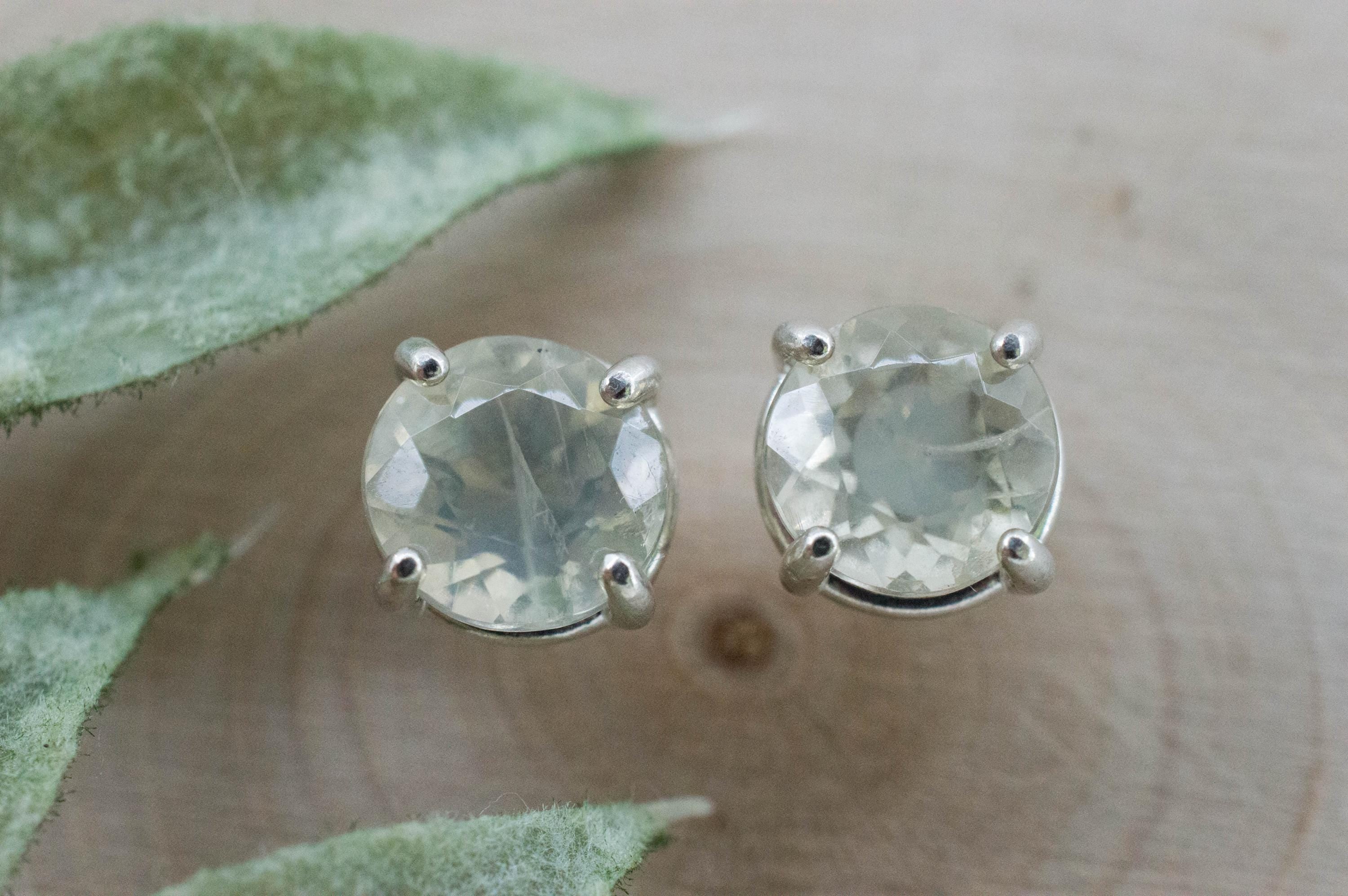 Leucite Earrings; Natural Untreated Italy Leucite; 2.760cts - Mark Oliver Gems