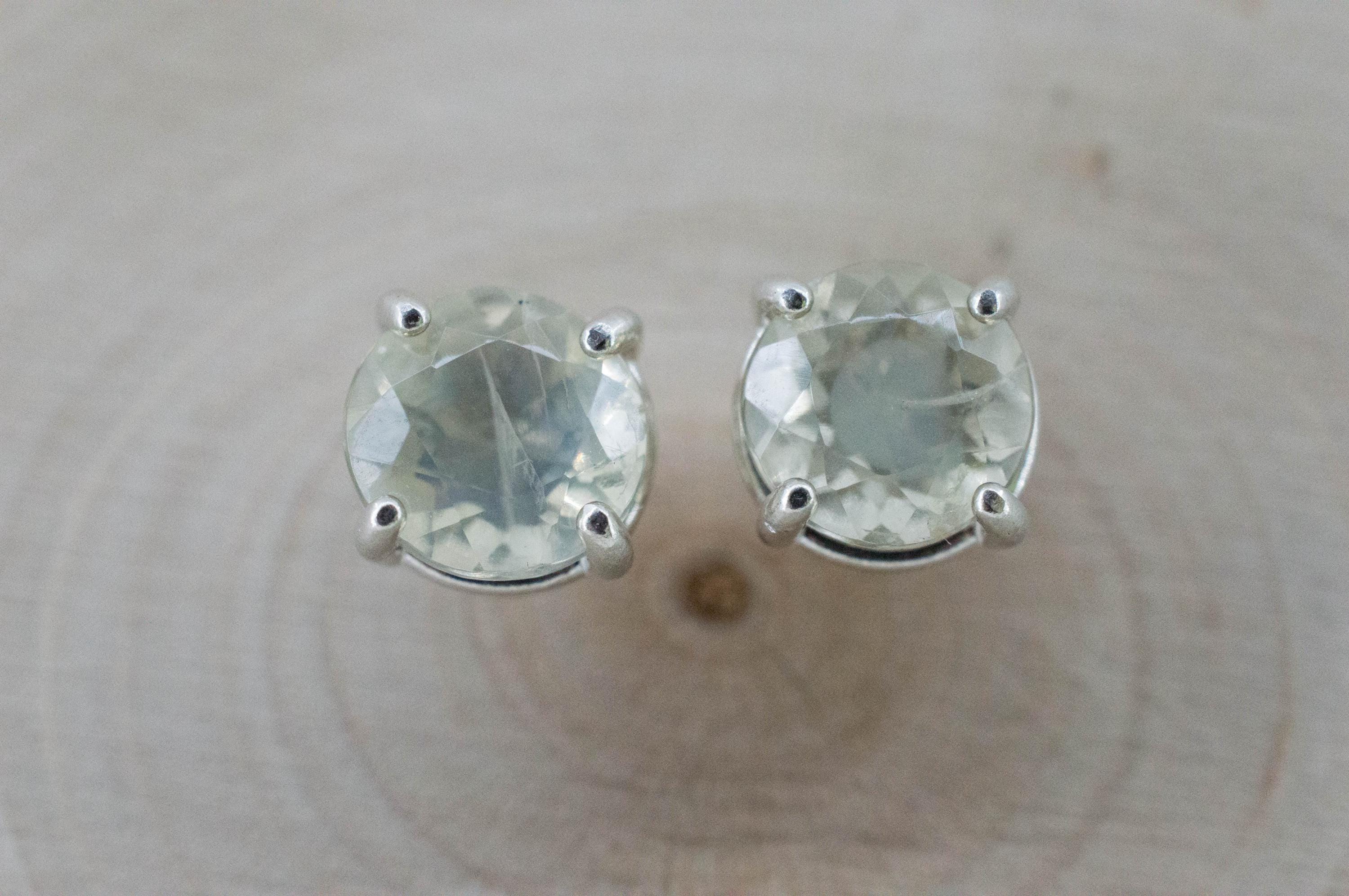 Leucite Earrings; Natural Untreated Italy Leucite; 2.760cts - Mark Oliver Gems