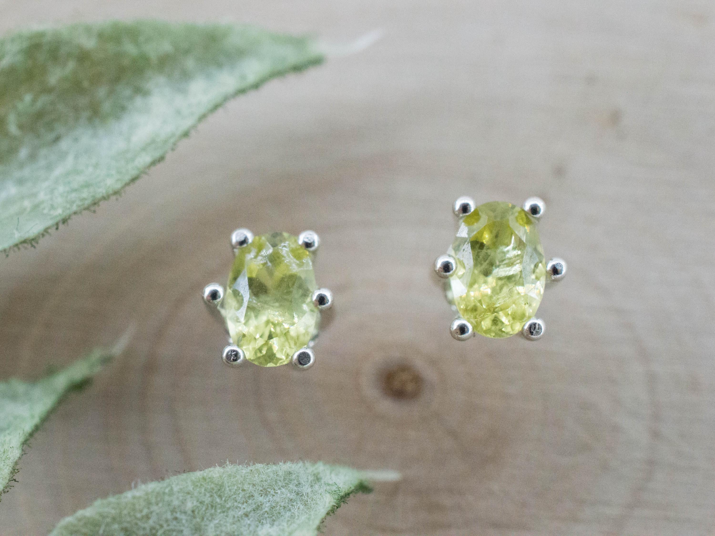 Mali Garnet Earrings; Genuine Untreated Mali Garnet; 0.975cts - Mark Oliver Gems