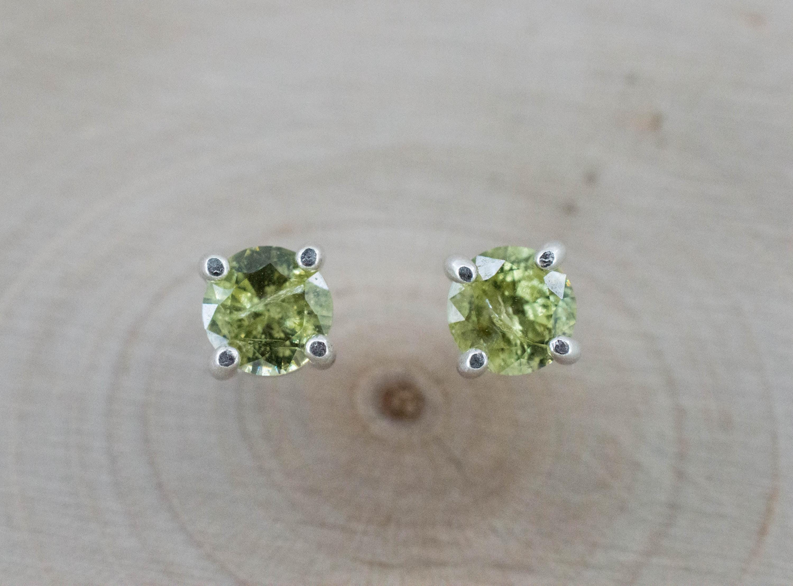 Mali Garnet Earrings; Genuine Untreated Mali Garnet; 1.010cts - Mark Oliver Gems