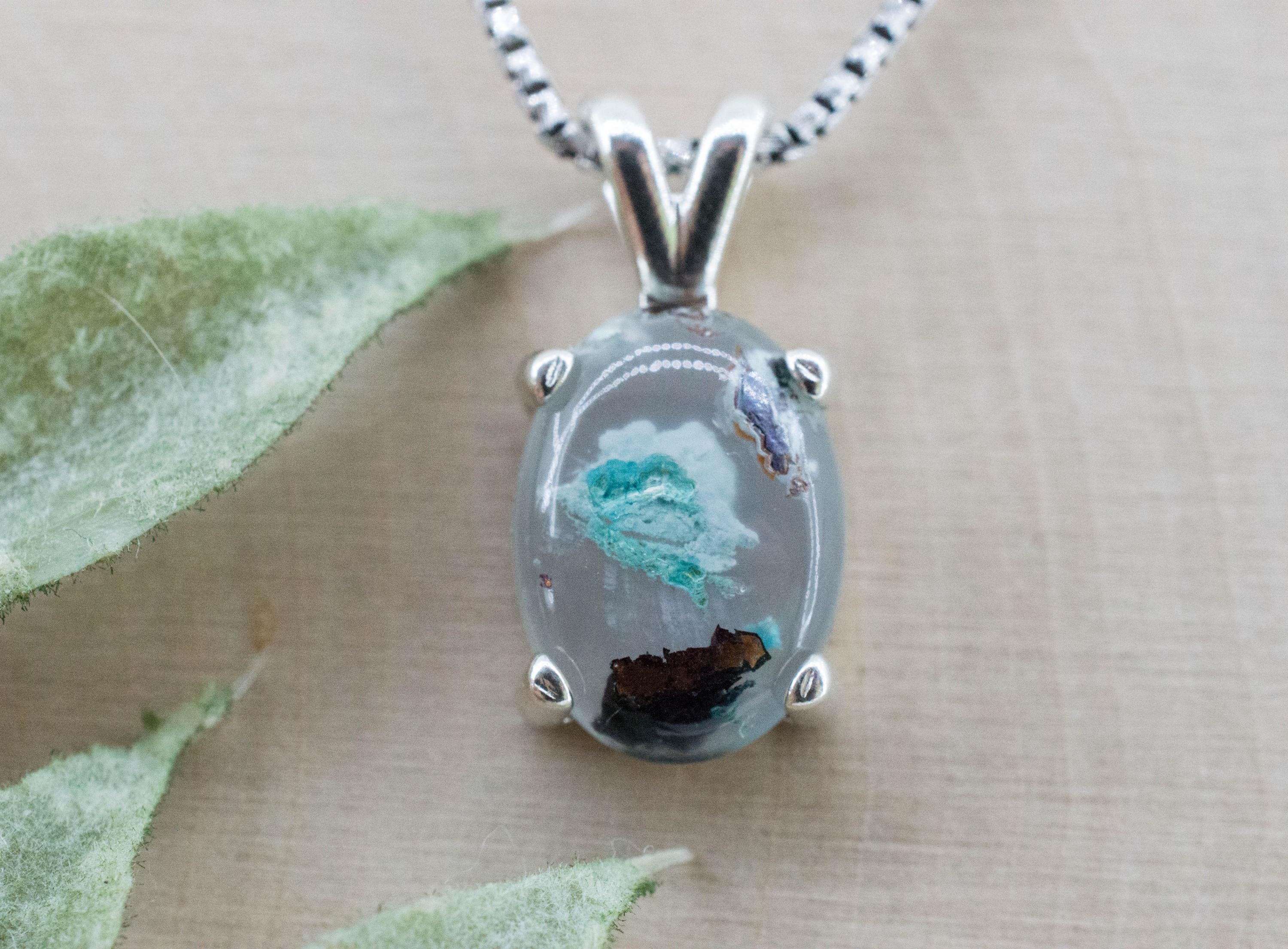 Aquadite Pendant; Natural Untreated Indonesia Aquadite™; 4.415cts - Mark Oliver Gems