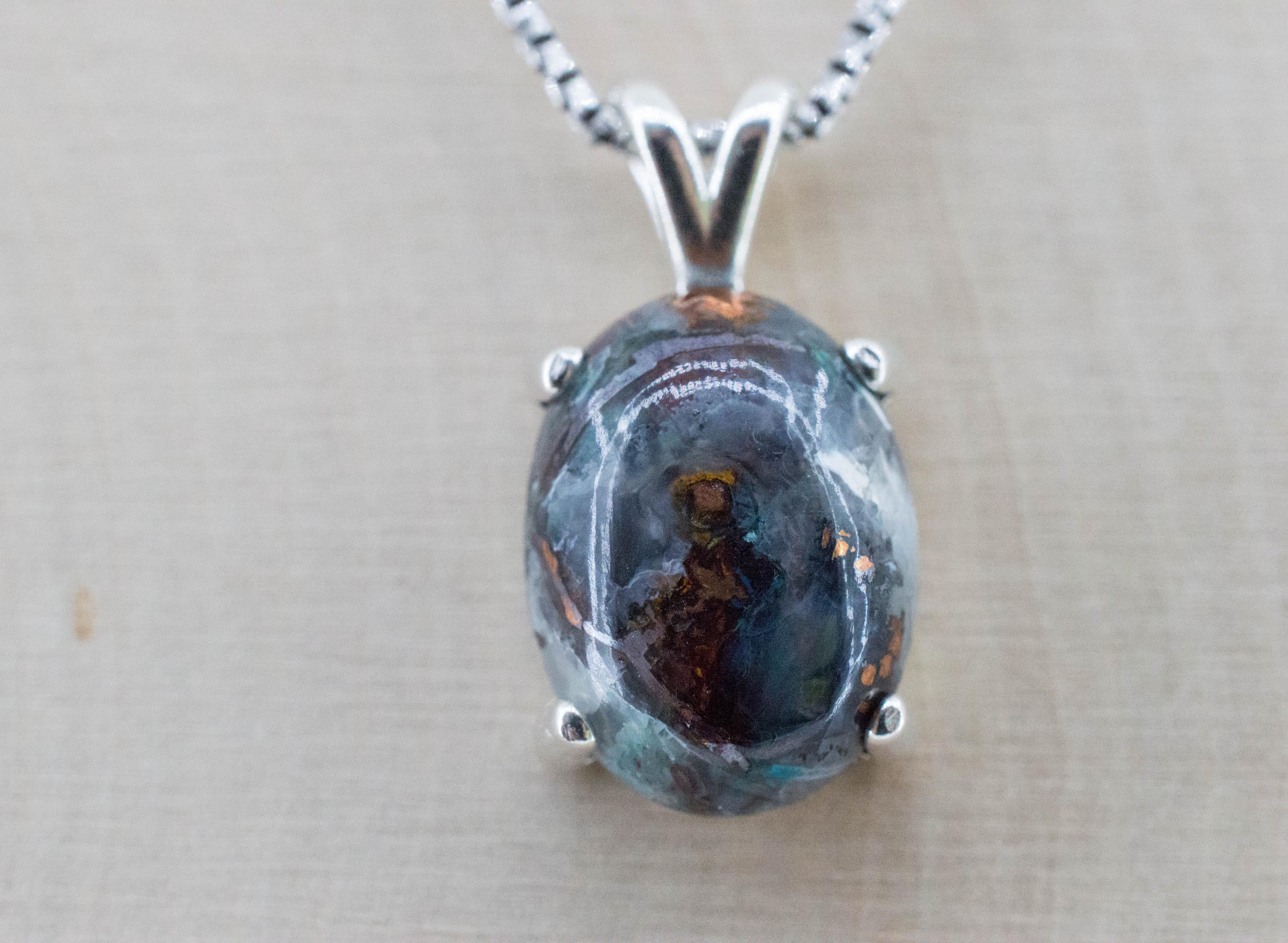 Aquadite Pendant; Natural Untreated Indonesia Aquadite™; 9.860cts - Mark Oliver Gems