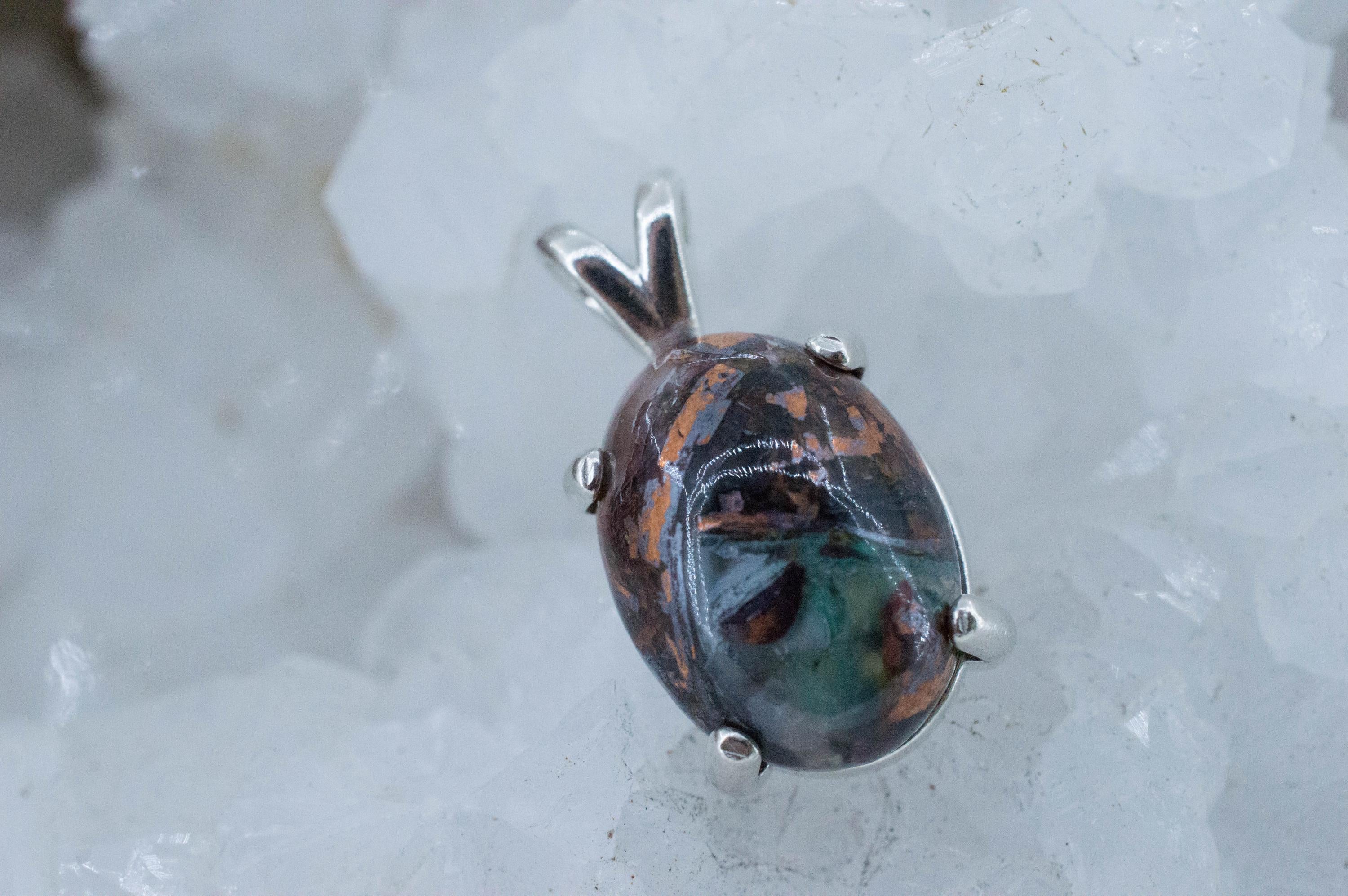 Aquadite Pendant; Natural Untreated Indonesia Aquadite™; 10.790cts - Mark Oliver Gems