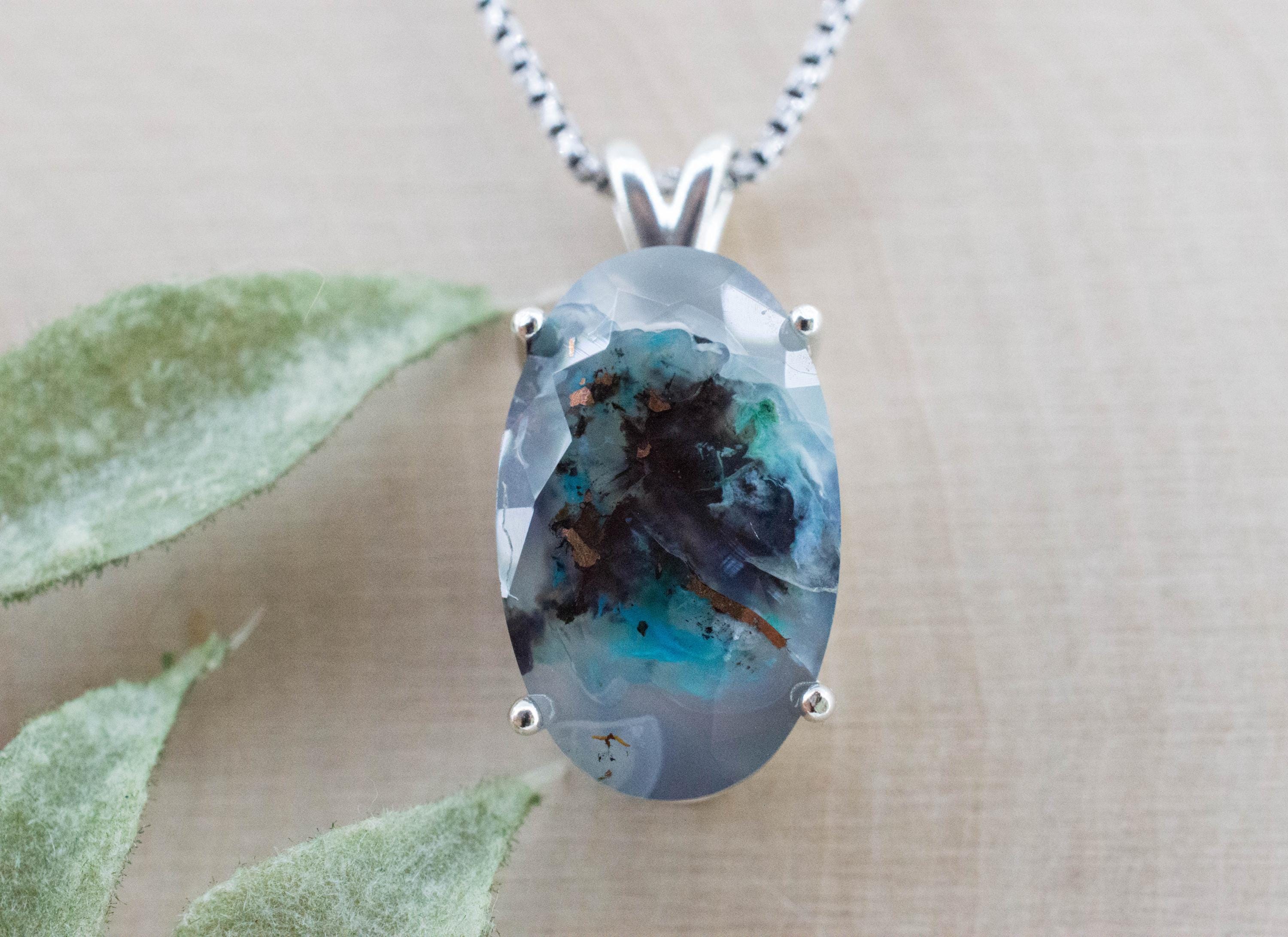 Aquadite Pendant; Natural Untreated Indonesia Aquadite™; 14.450cts - Mark Oliver Gems