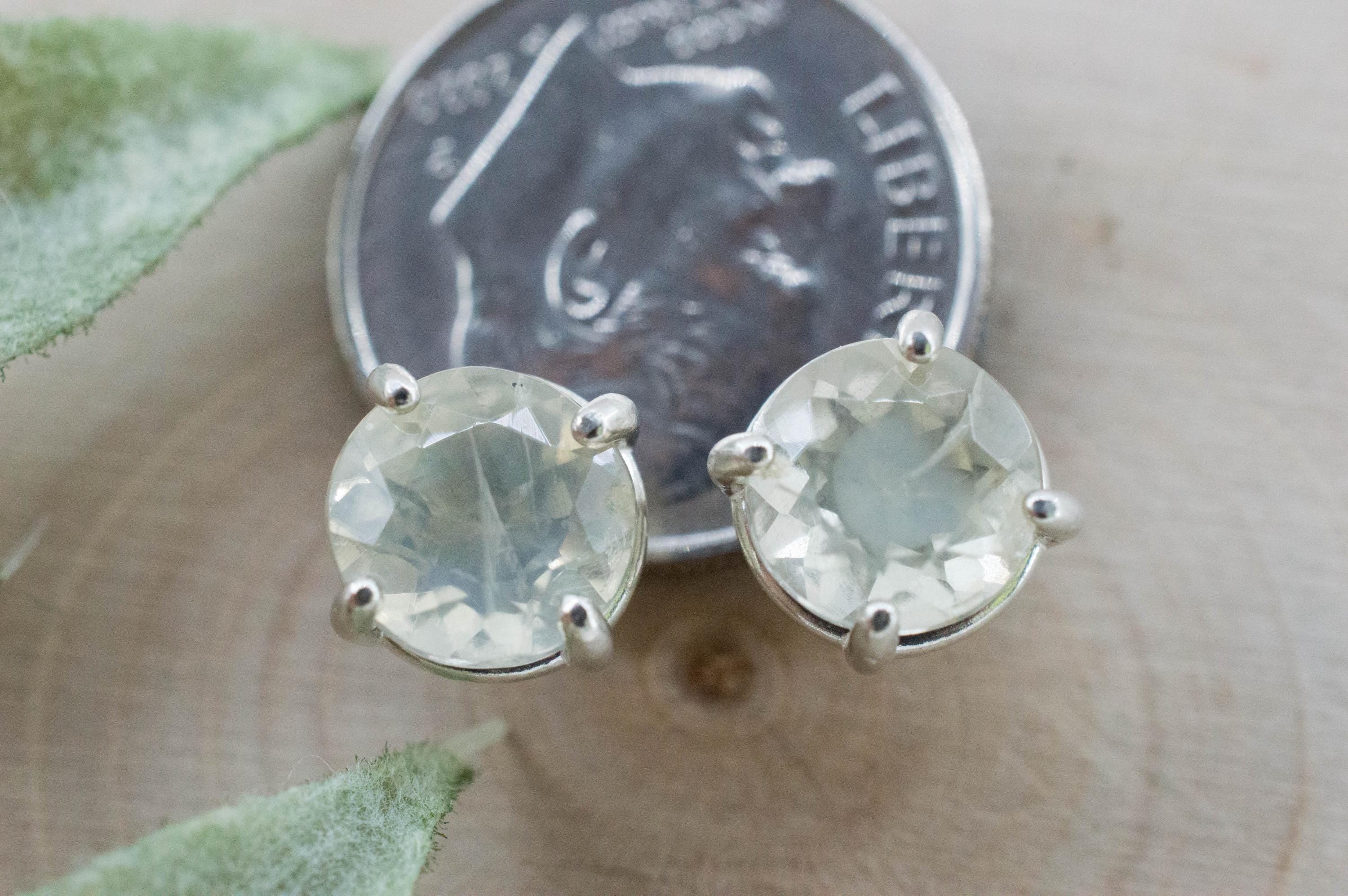 Leucite Earrings; Natural Untreated Italy Leucite; 2.760cts - Mark Oliver Gems