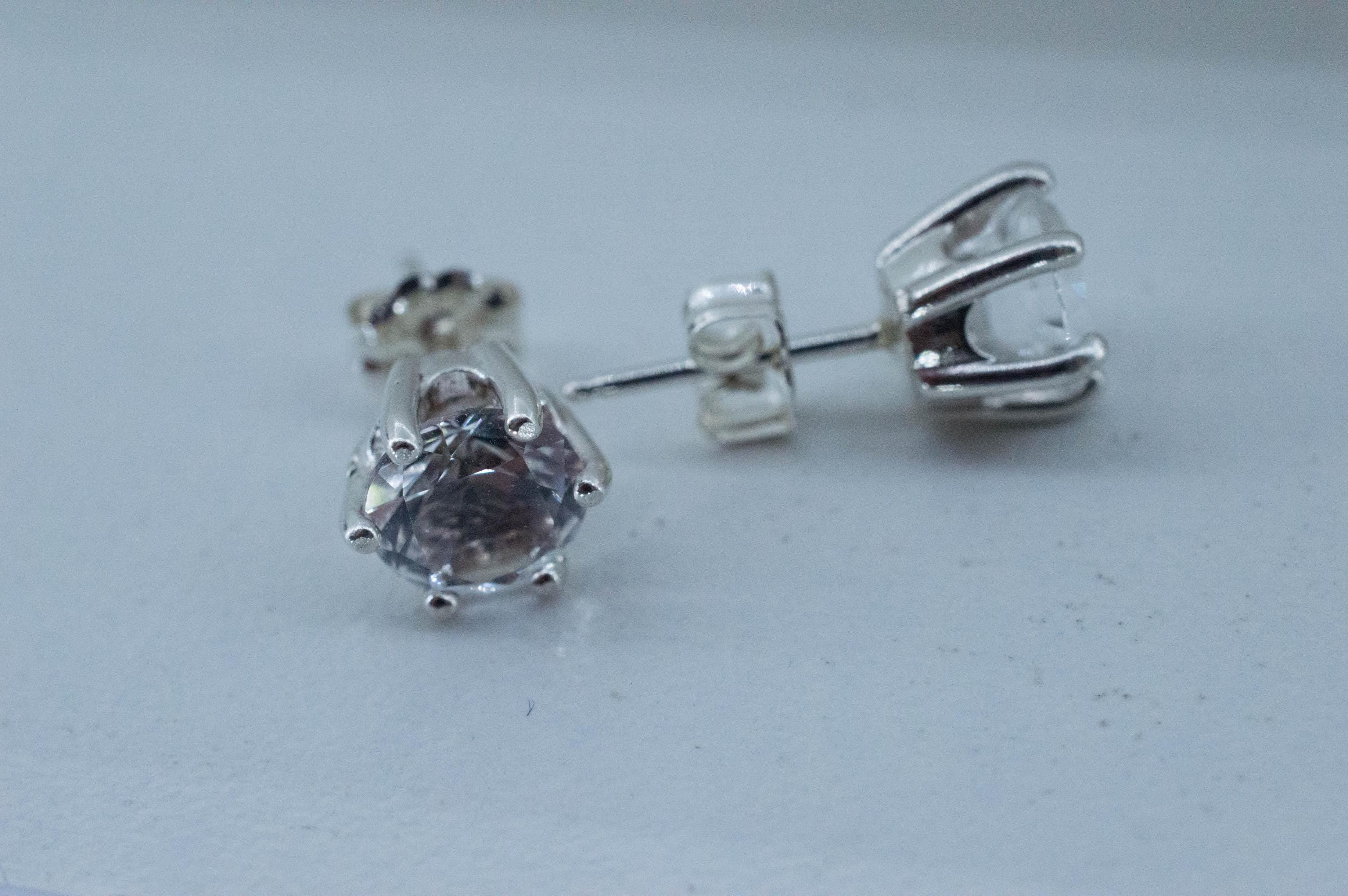 Topaz Earrings; Natural Untreated Brazil Topaz; 2.505cts