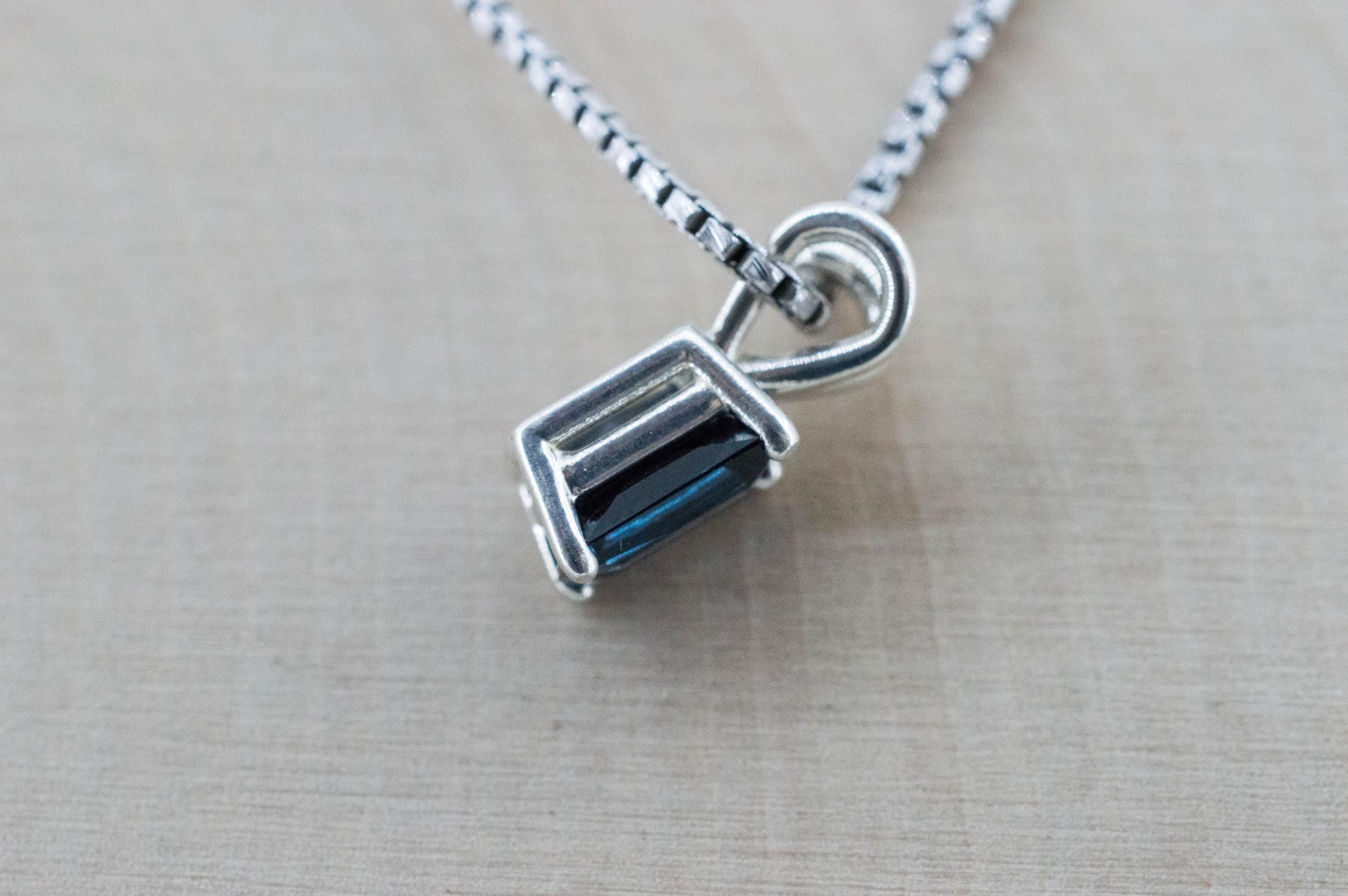 Blue Spinel Pendant; Natural Untreated Sri Lanka Spinel; 1.335cts