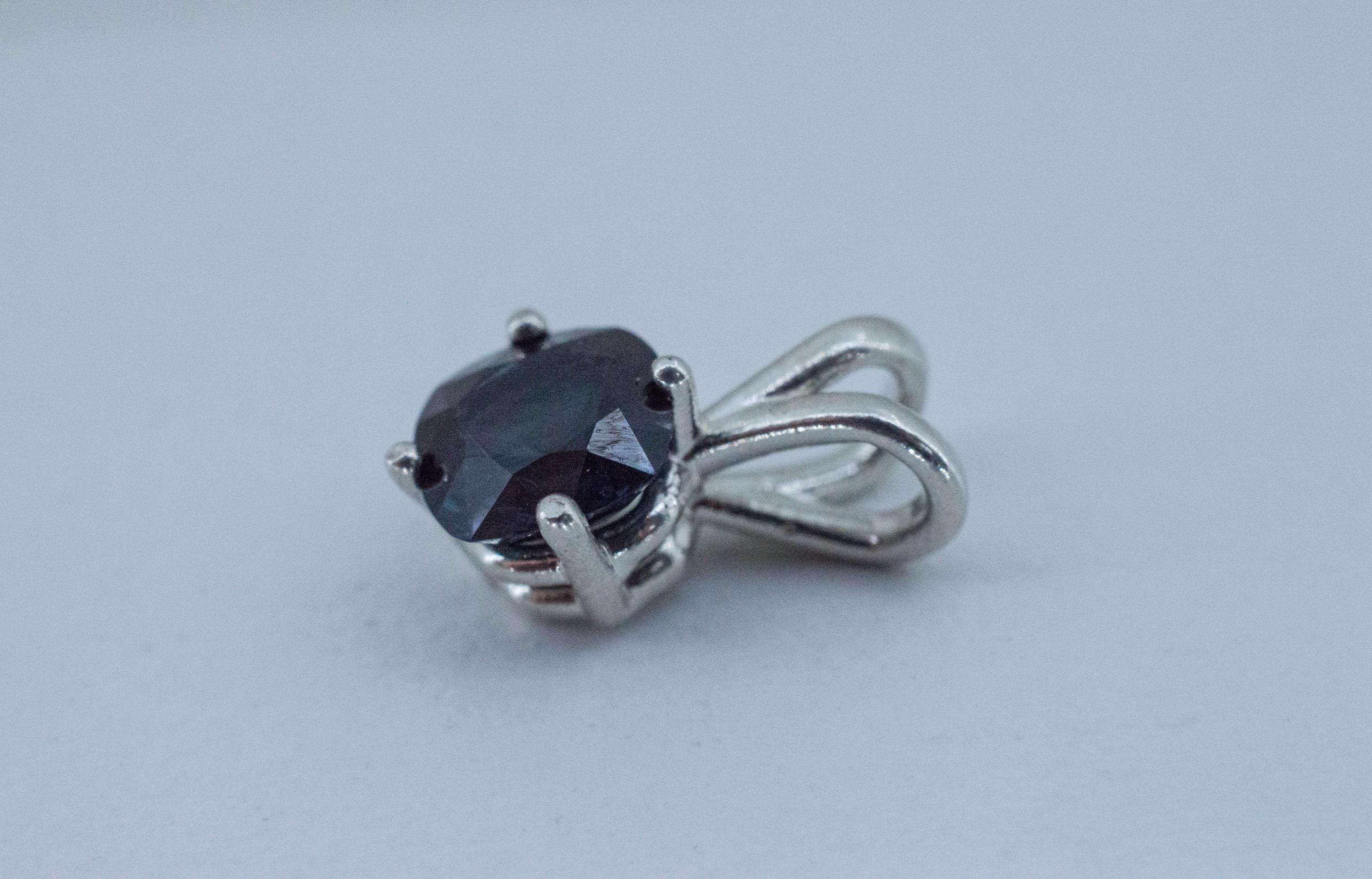 Blue Spinel Pendant; Natural Untreated Sri Lanka Spinel; 1.455cts