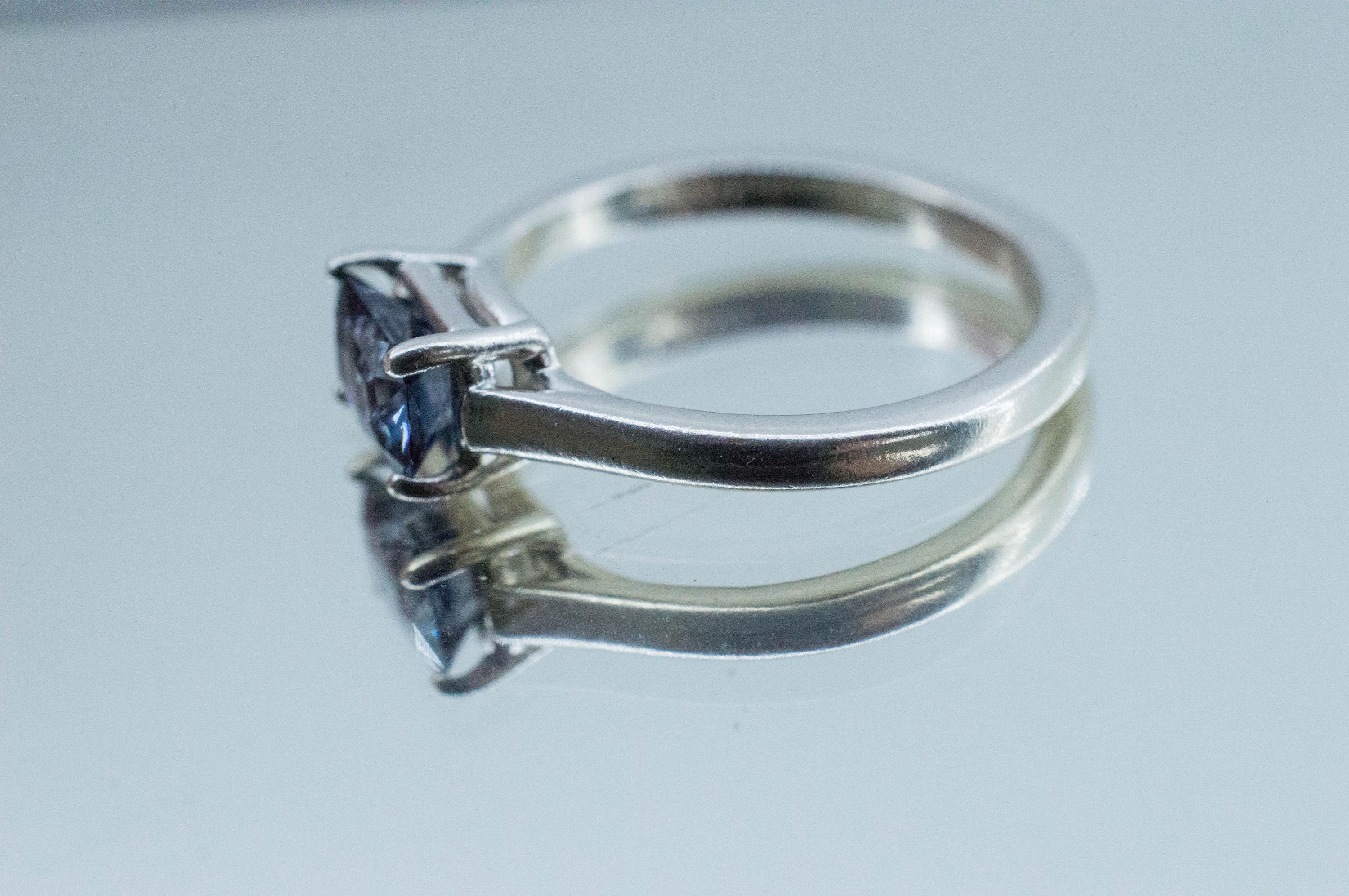 Blue Spinel Ring, Natural Untreated Sri Lanka Spinel; 1.085cts - Mark Oliver Gems