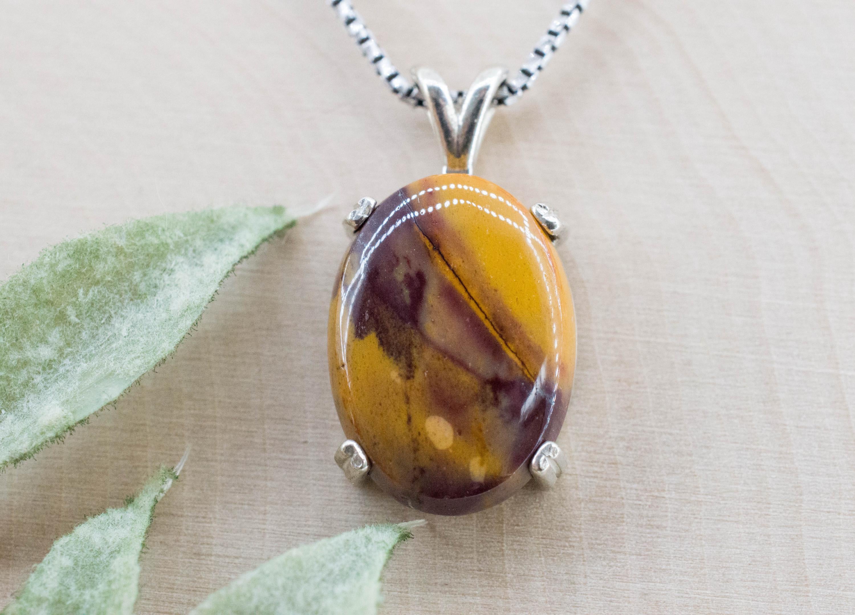 Mookaite Jasper Pendant; Natural Untreated Australian Jasper; 11.090cts