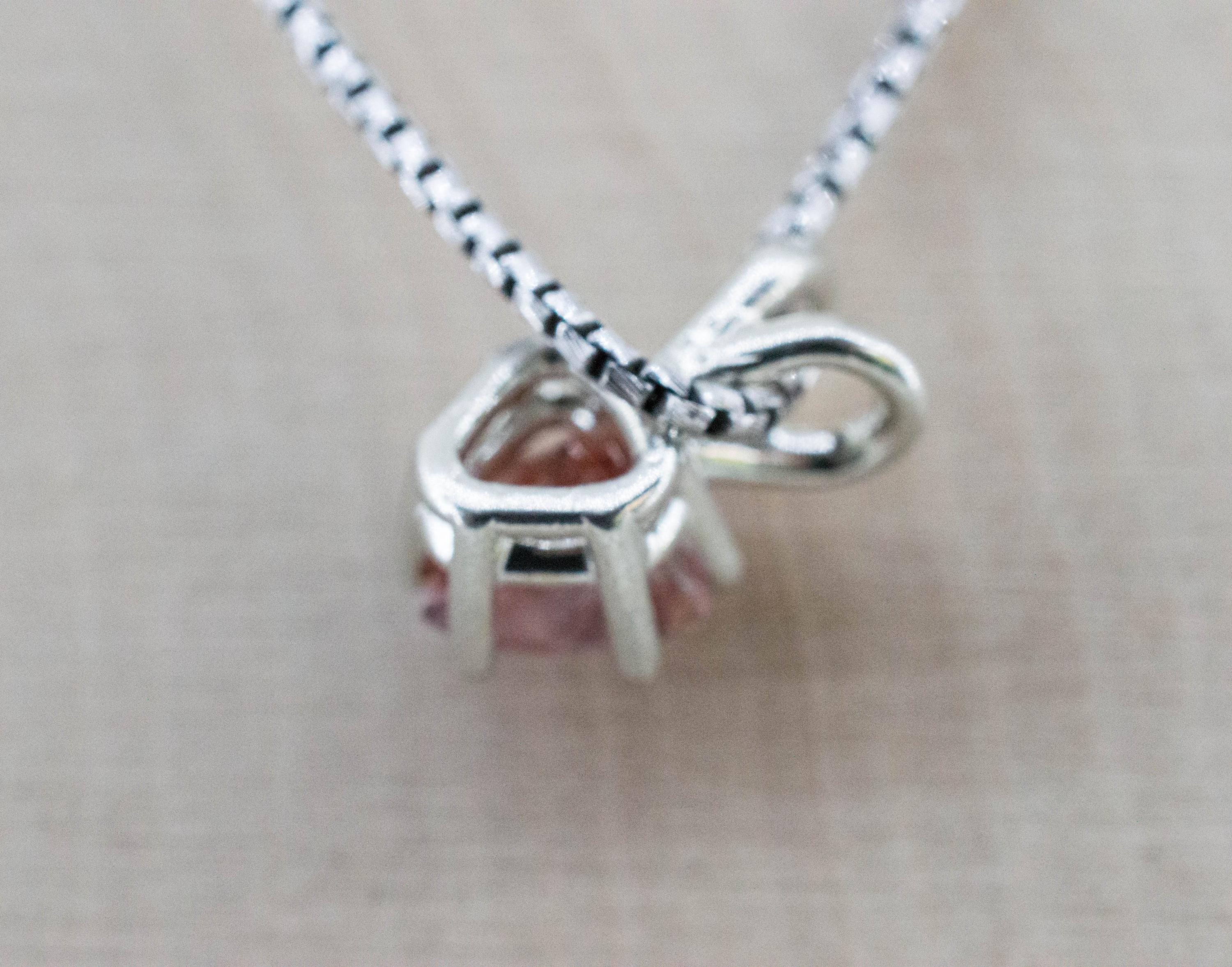 Hematite Quartz Pendant; Natural Untreated Tanzanian Fire and Ice Quartz; 1.120cts - Mark Oliver Gems