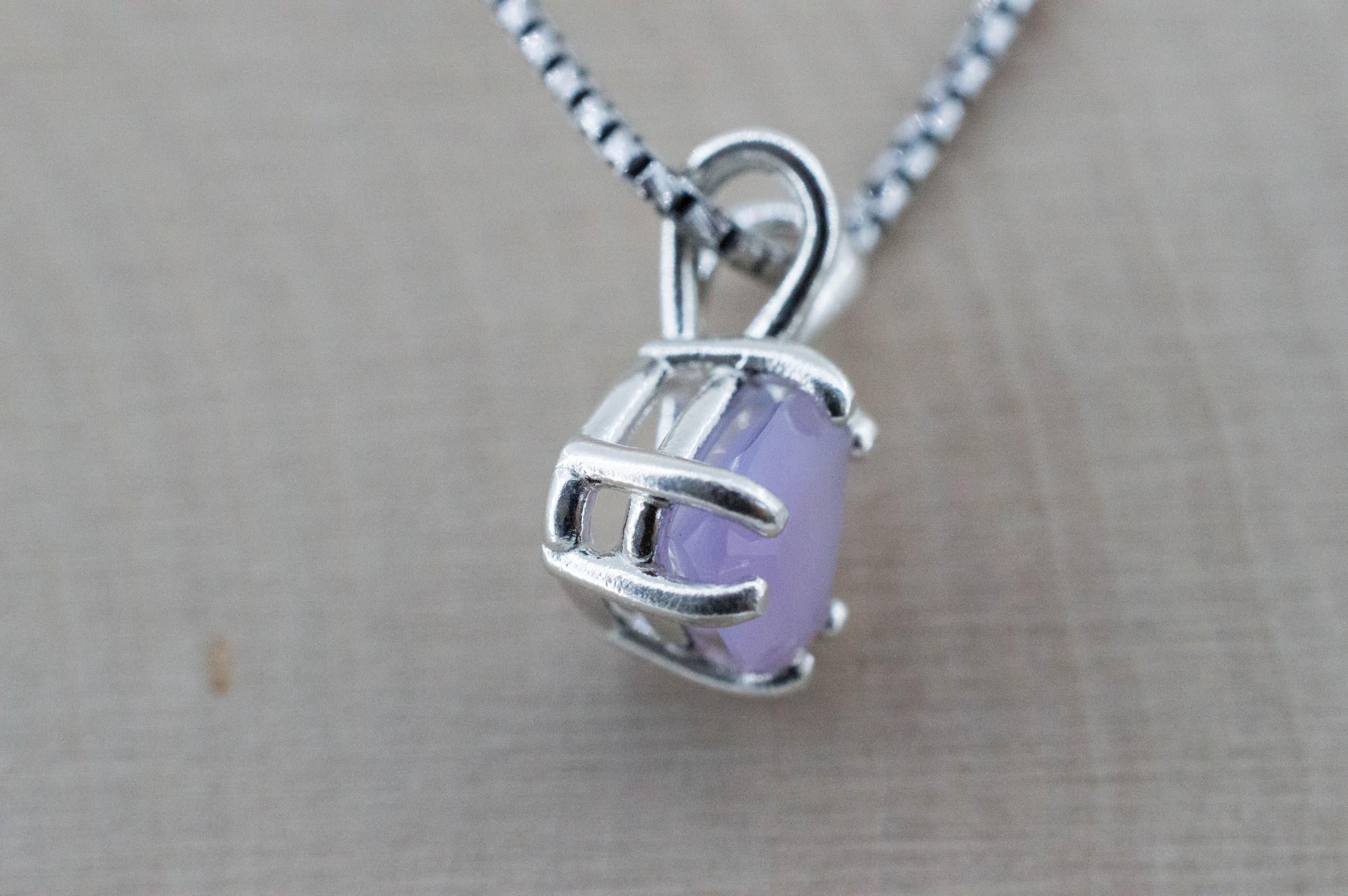 Holly Blue Agate Pendant; Natural Untreated Oregon Holley Agate; 1.615cts - Mark Oliver Gems