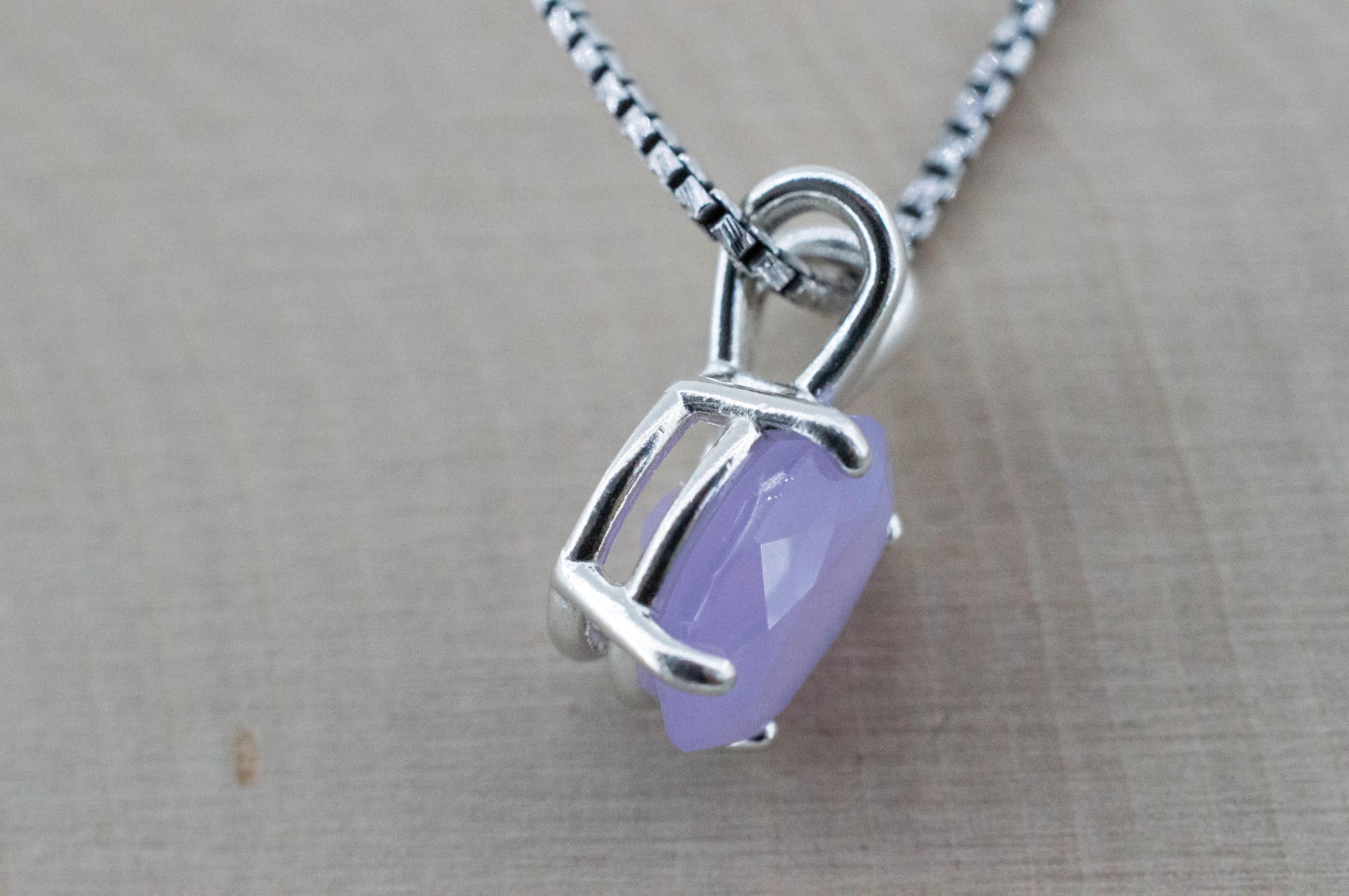 Holly Blue Agate Pendant; Natural Untreated Oregon Holley Agate; 3.165cts - Mark Oliver Gems