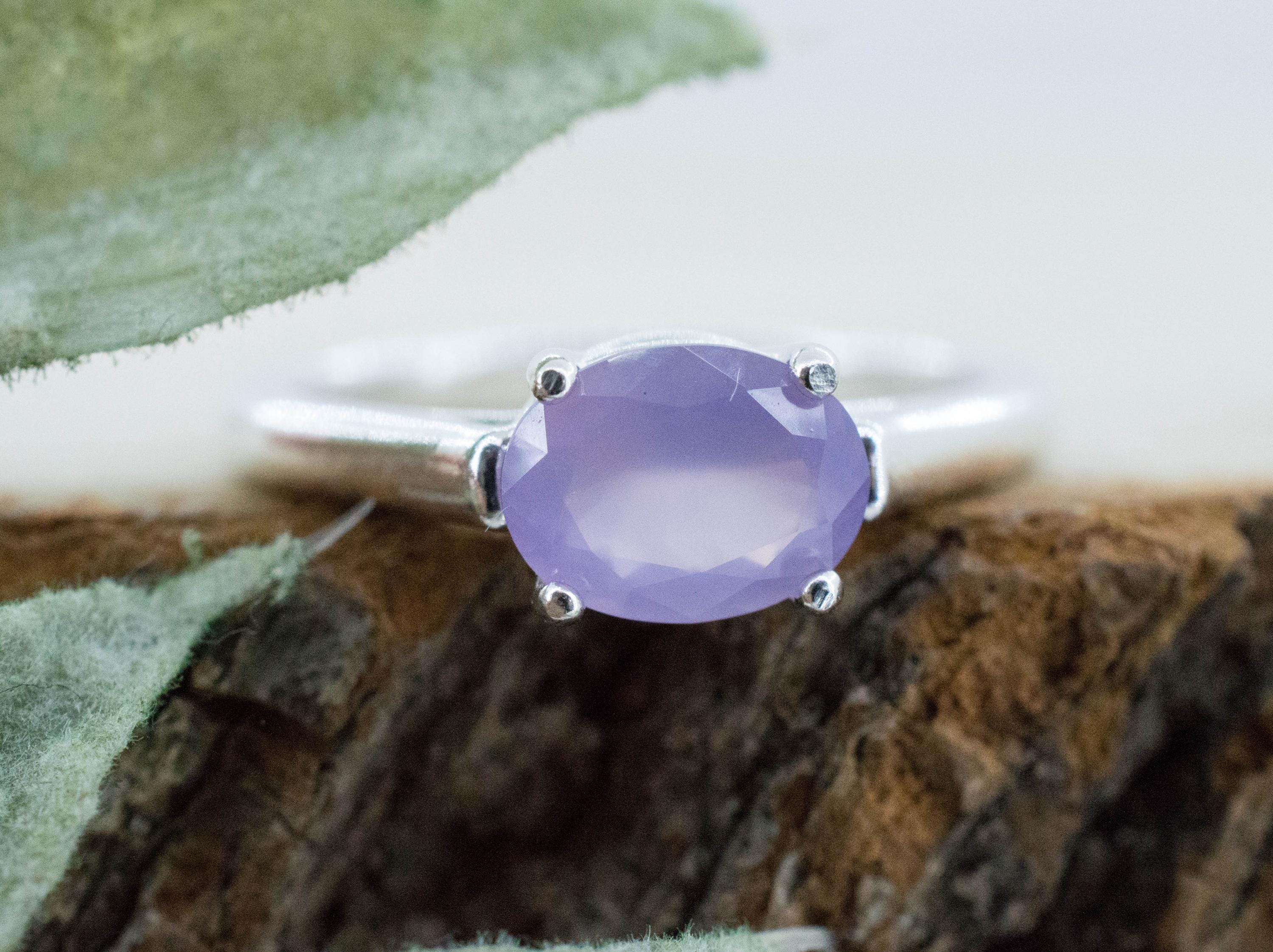 Holly Blue Agate Ring; Natural Untreated Oregon Holley Agate; 1.140cts