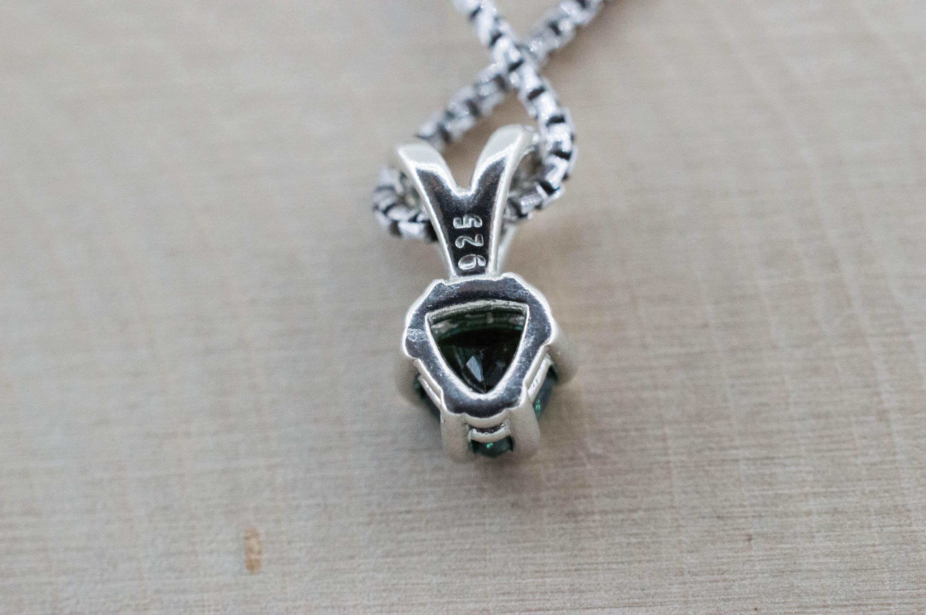 Tourmaline Pendant; Natural Untreated Brazil Dravite Tourmaline; 0.660cts - Mark Oliver Gems