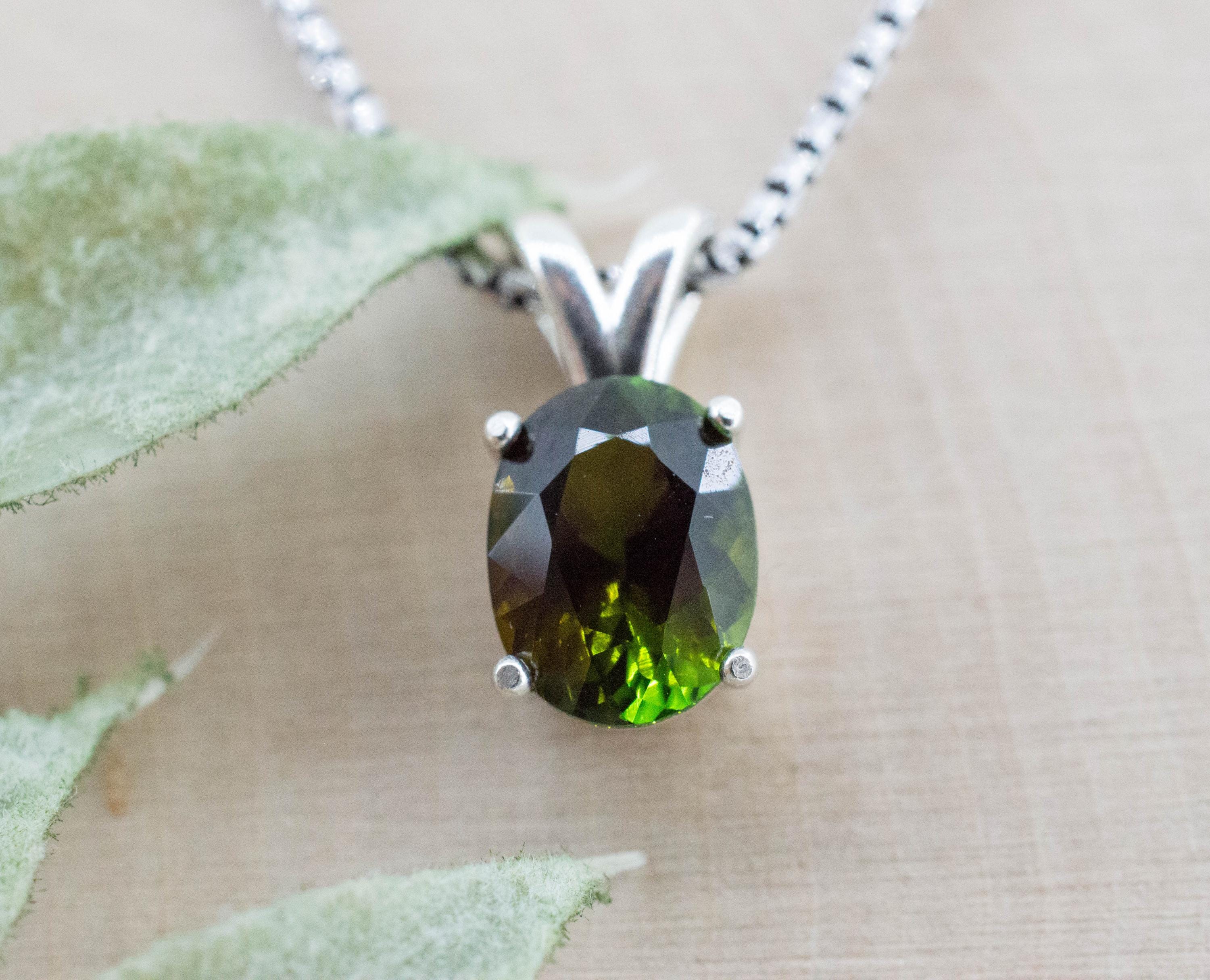 Tourmaline Pendant; Natural Untreated Brazil Dravite Tourmaline; 2.010cts - Mark Oliver Gems