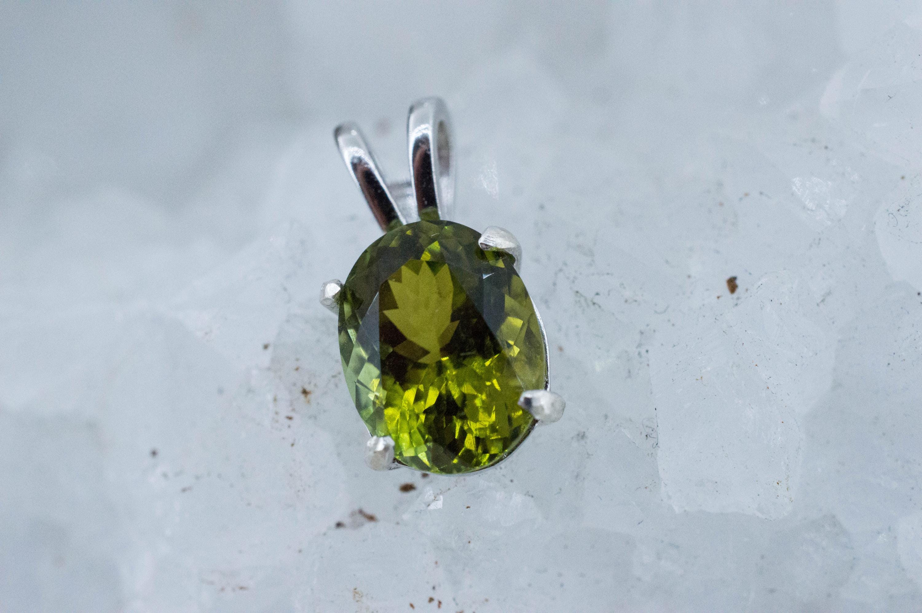 Tourmaline Pendant; Natural Untreated Brazil Dravite Tourmaline; 2.885cts - Mark Oliver Gems