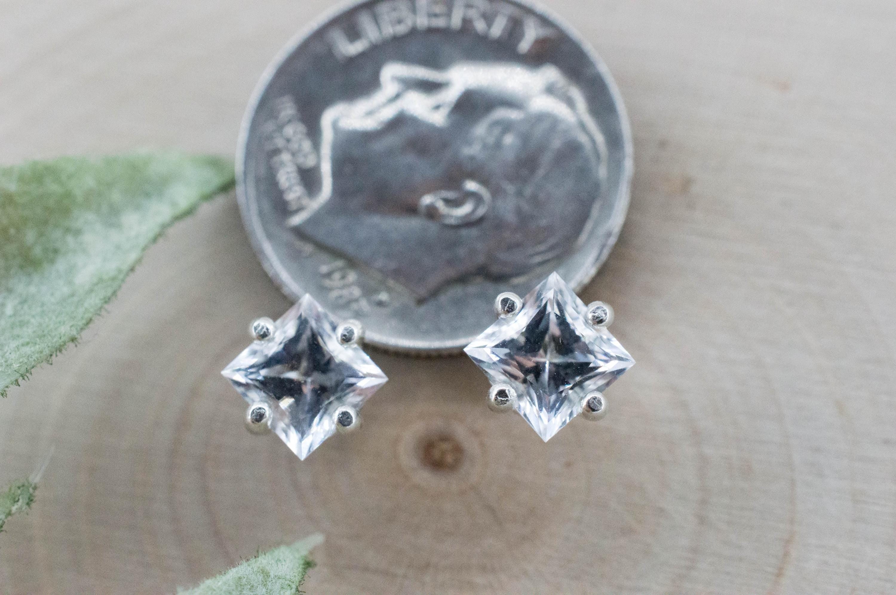 Danburite Earrings; Natural Untreated Mexico Danburite; 1.350cts - Mark Oliver Gems