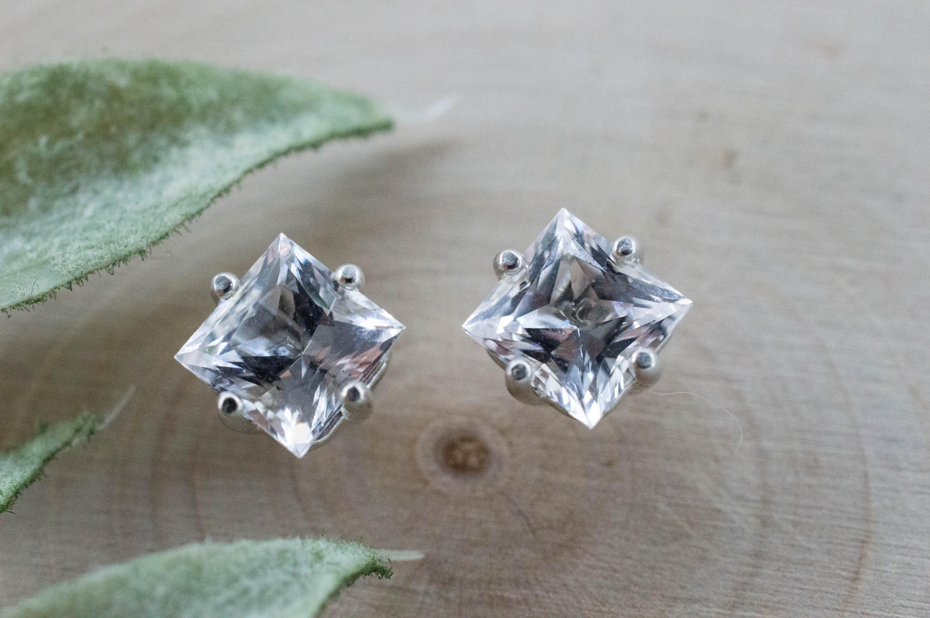 Danburite Earrings; Natural Untreated Mexico Danburite; 2.210cts - Mark Oliver Gems