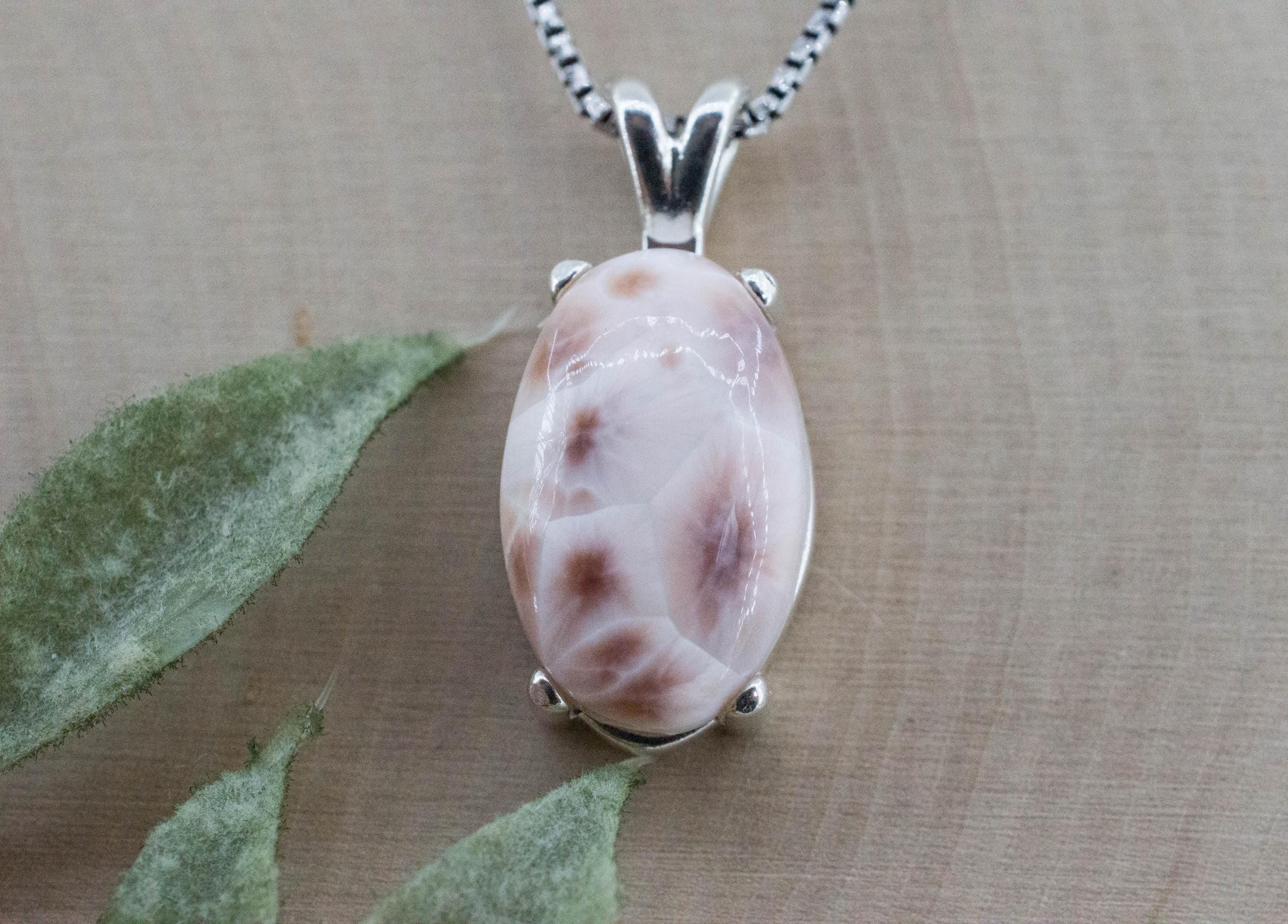 Thomsonite Pendant, Natural Untreated Michigan Thomsonite, 10.695cts