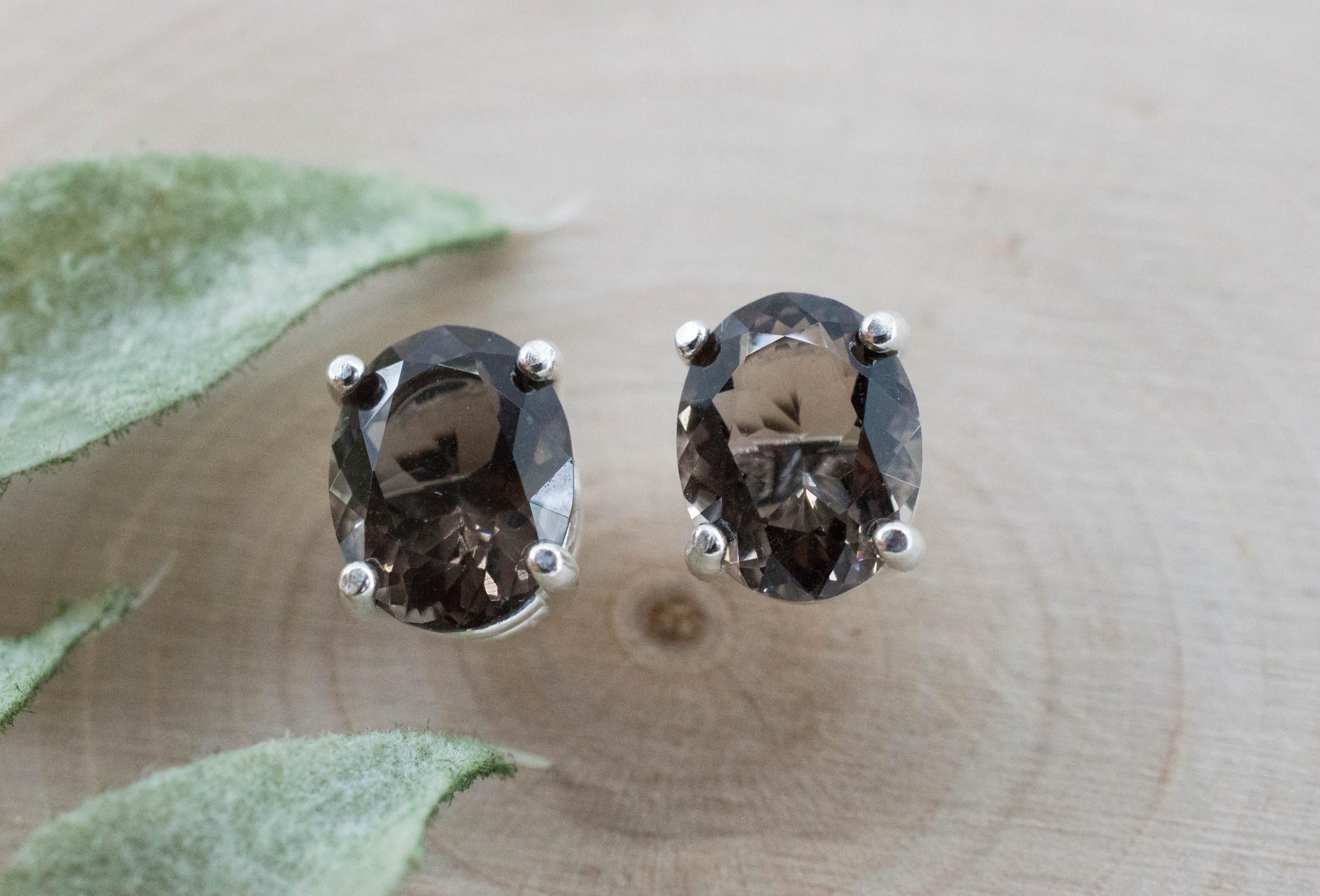 Colombianite Earrings; Natural Untreated Colombia Pseudotektite; 2.865cts - Mark Oliver Gems