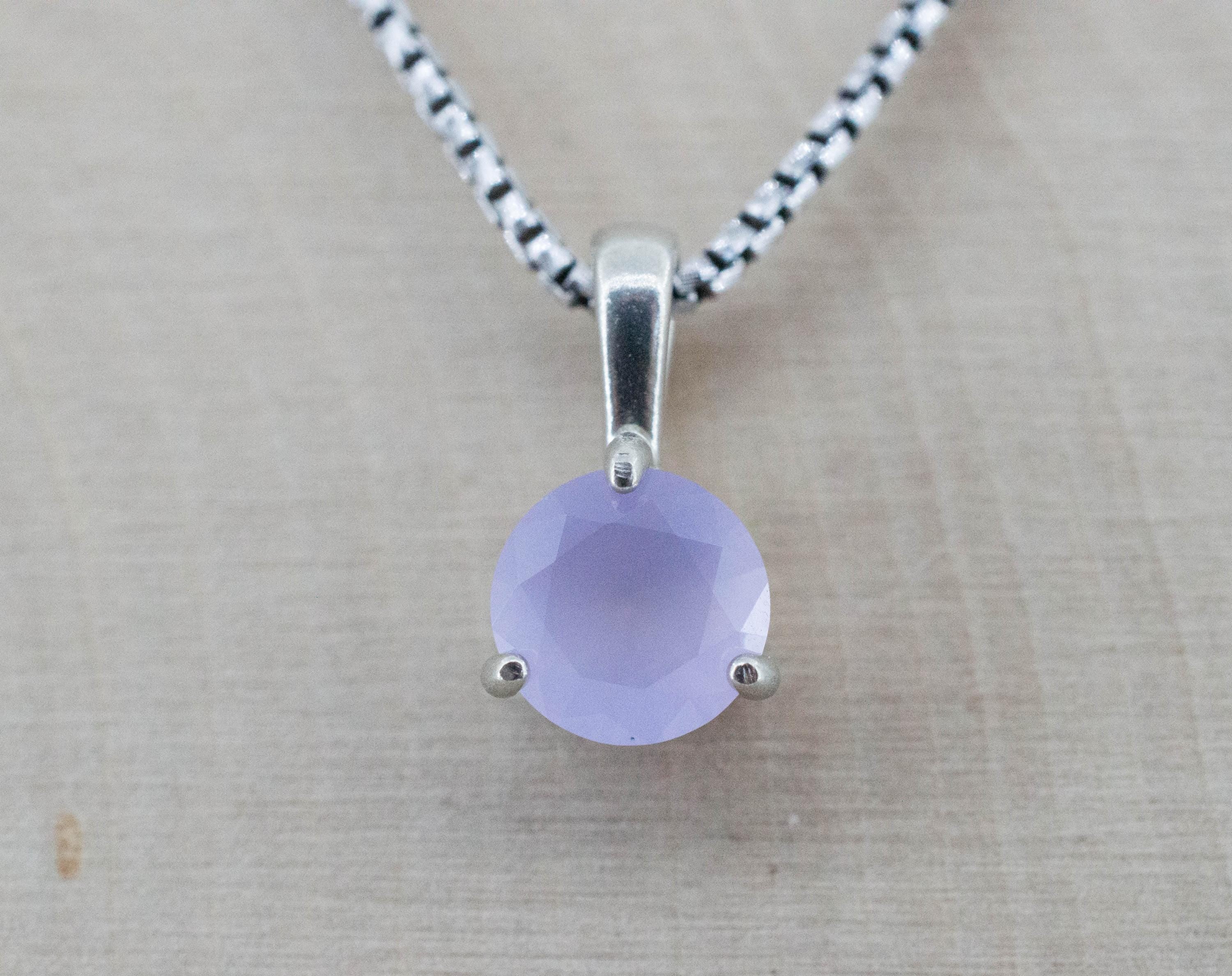 Holly Blue Agate Pendant; Natural Untreated Oregon Holley Agate; 0.910cts - Mark Oliver Gems