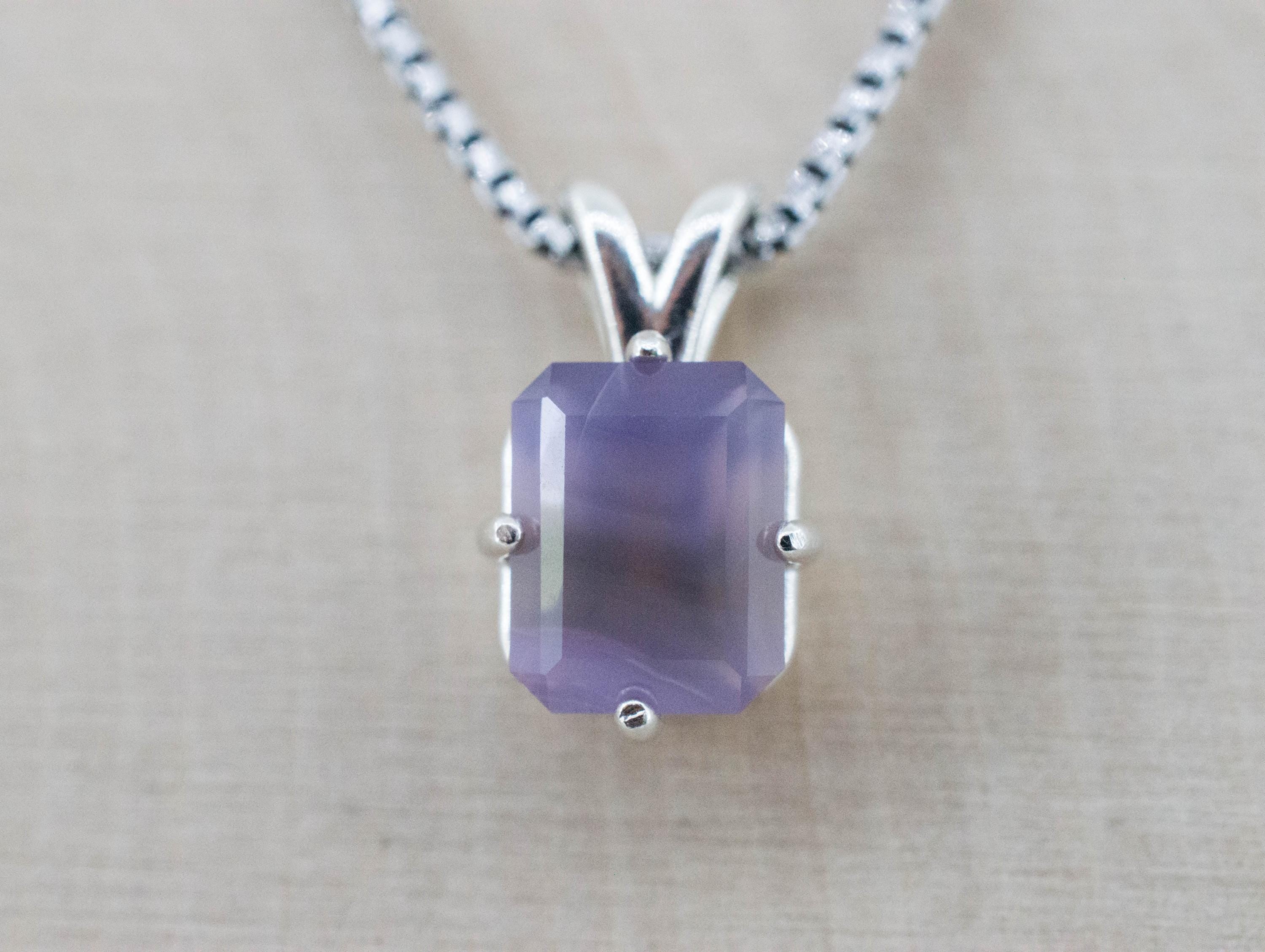 Holly Blue Agate Pendant; Natural Untreated Oregon Holley Agate; 2.095cts - Mark Oliver Gems