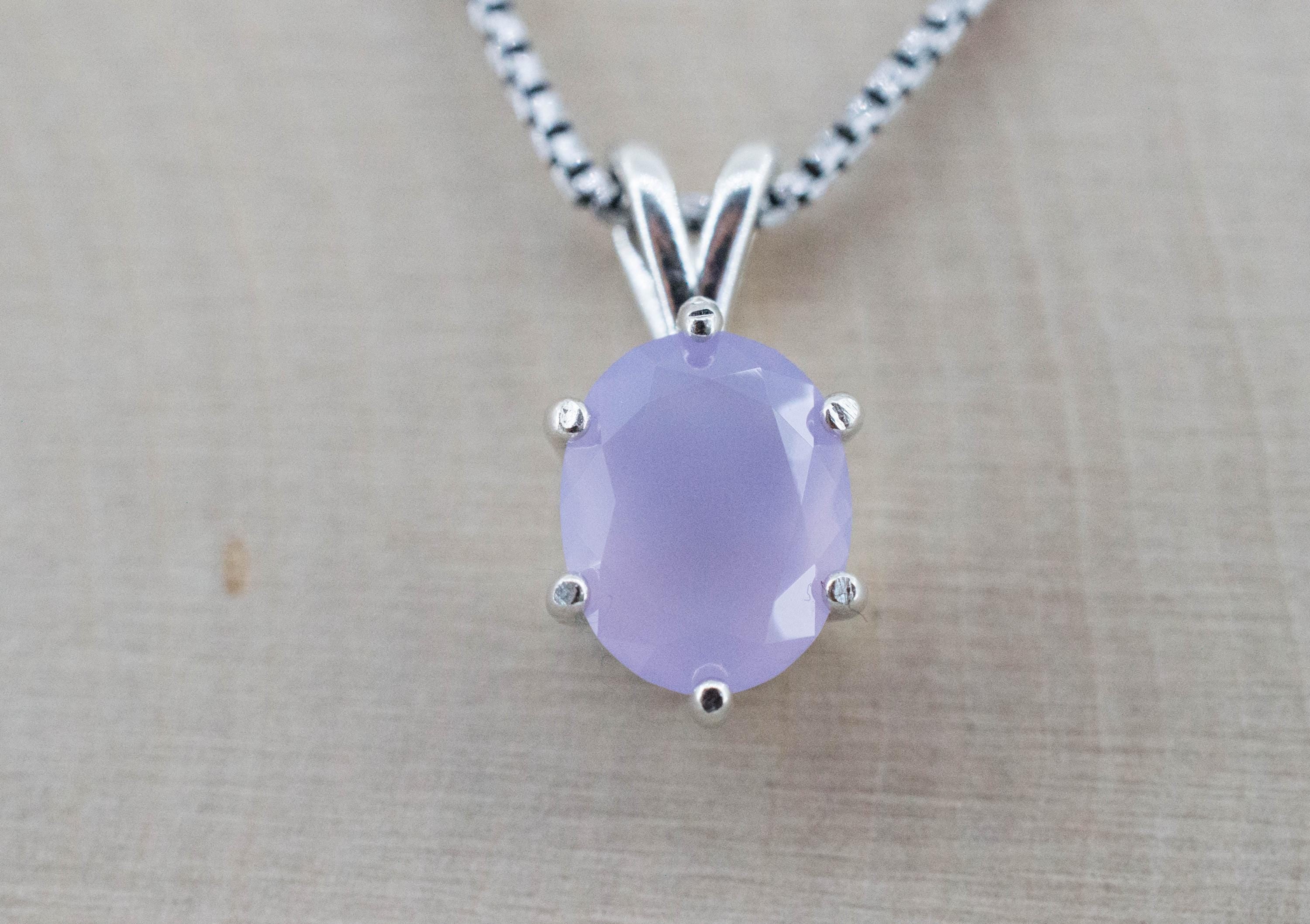 Holly Blue Agate Pendant; Natural Untreated Oregon Holley Agate; 2.245cts - Mark Oliver Gems