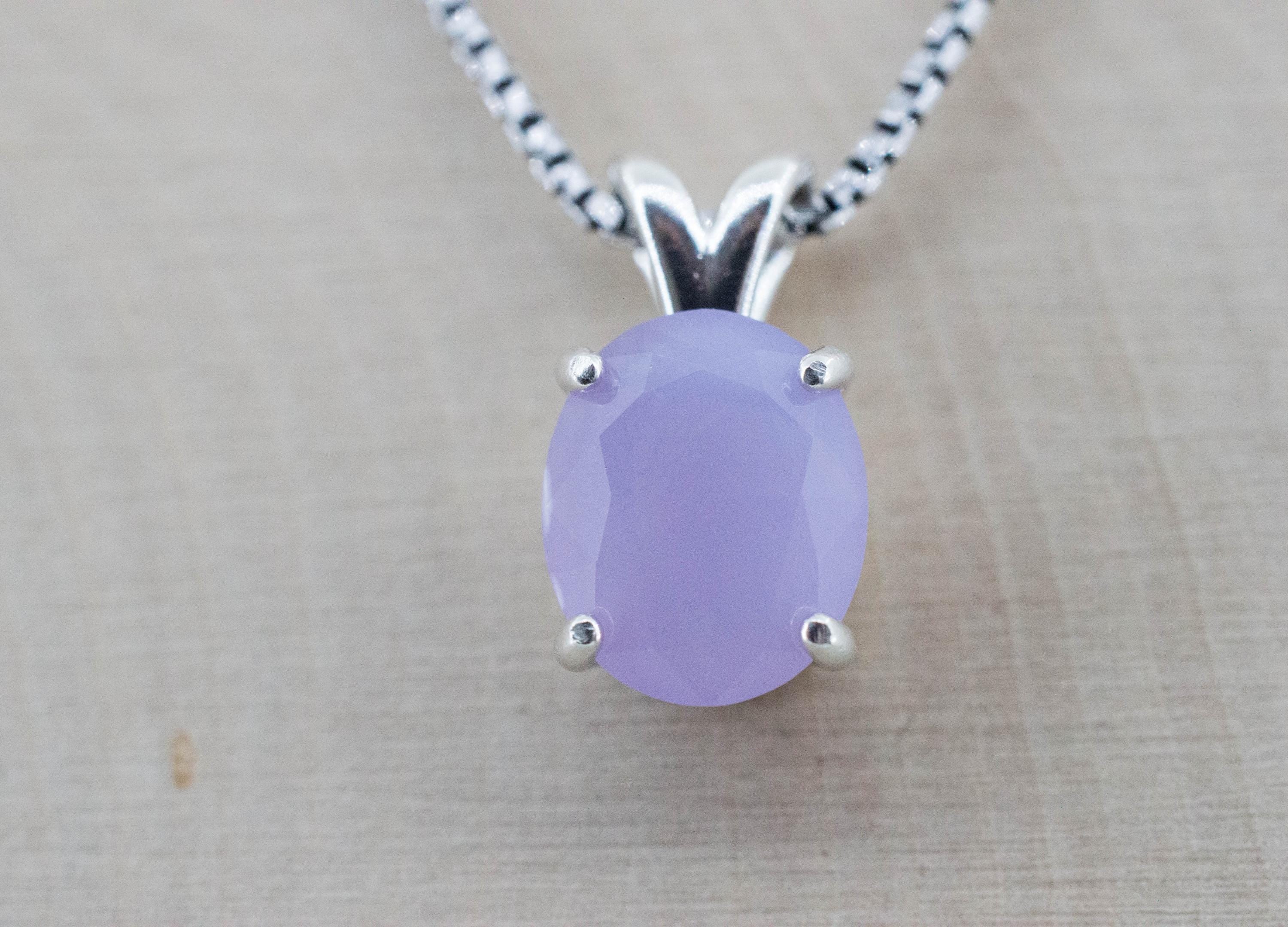 Holly Blue Agate Pendant; Natural Untreated Oregon Holley Agate; 3.165cts - Mark Oliver Gems