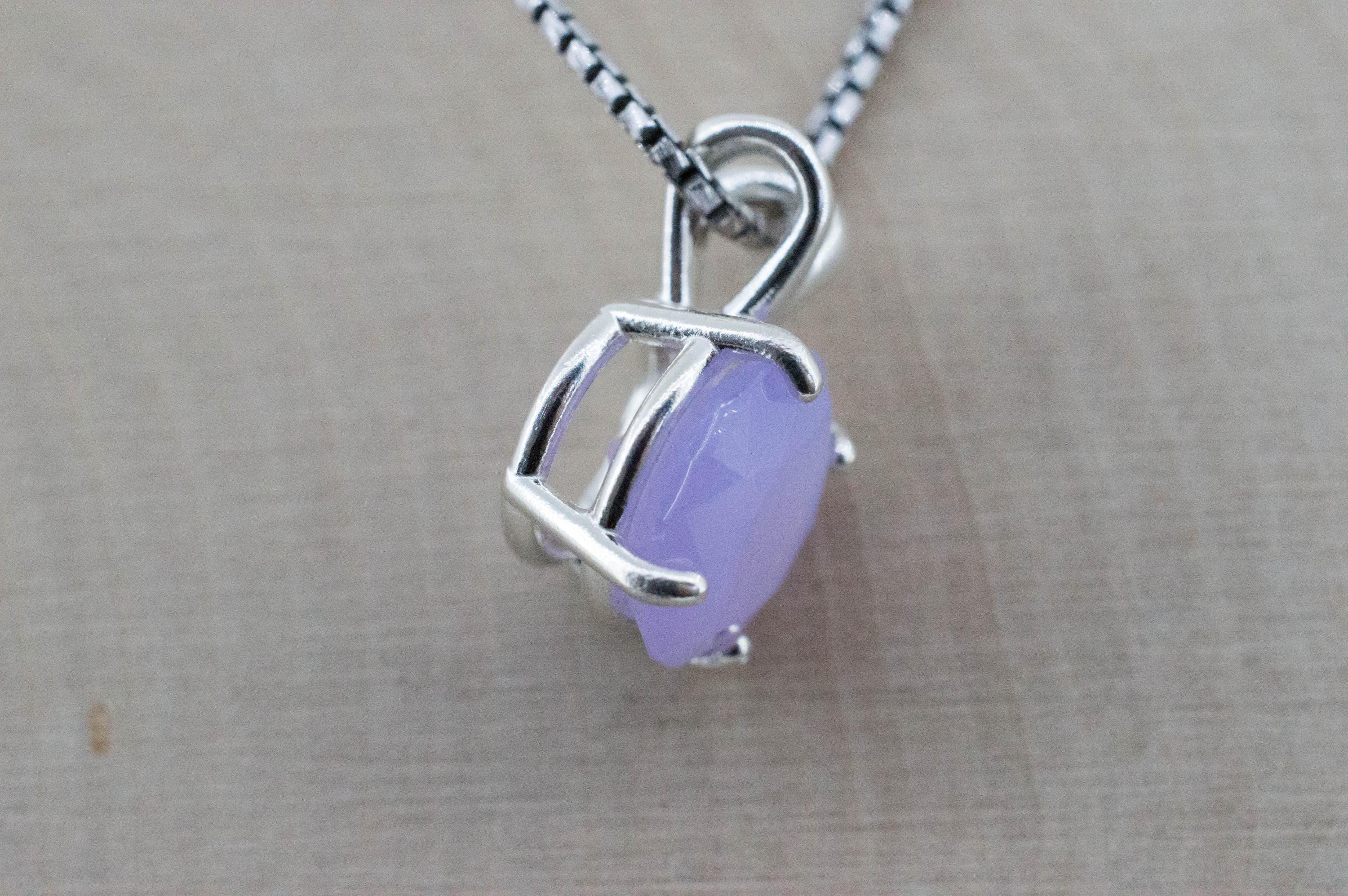 Holly Blue Agate Pendant; Natural Untreated Oregon Holley Agate; 3.840cts - Mark Oliver Gems