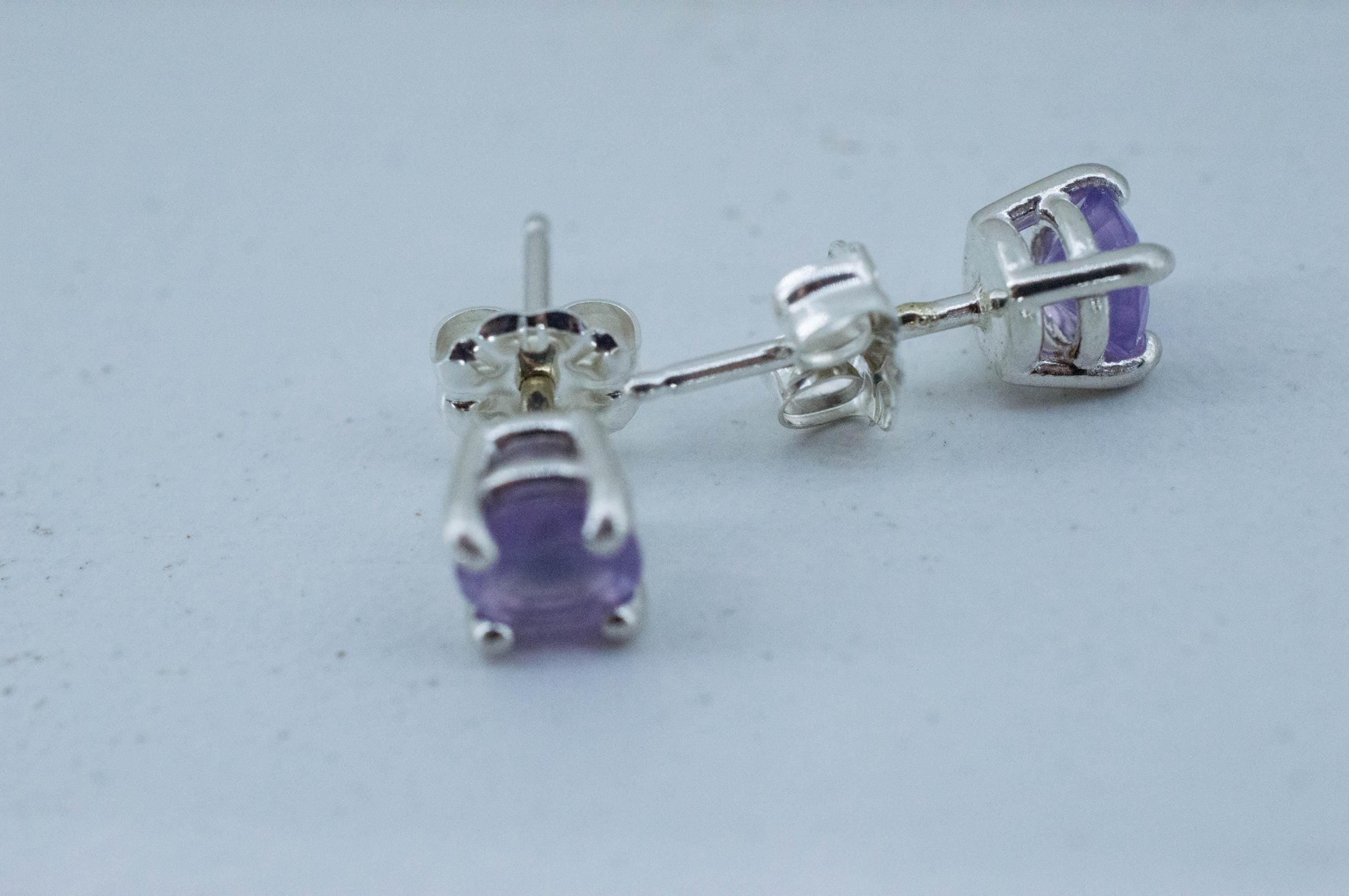 Holly Blue Agate Earrings; Natural Untreated Oregon Holley Agate; 0.660cts