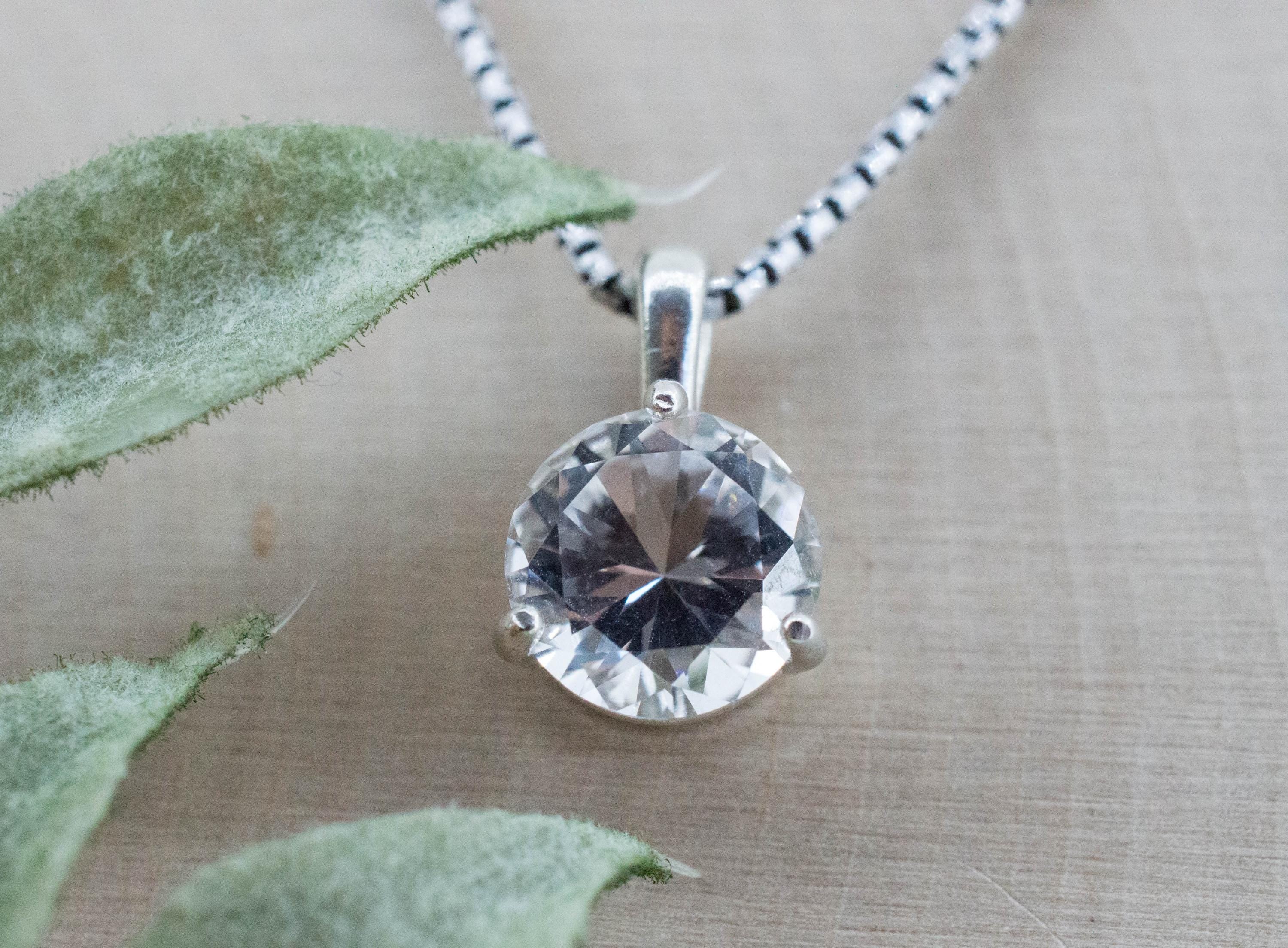 Danburite Pendant; Natural Untreated Mexico Danburite; 2.525cts