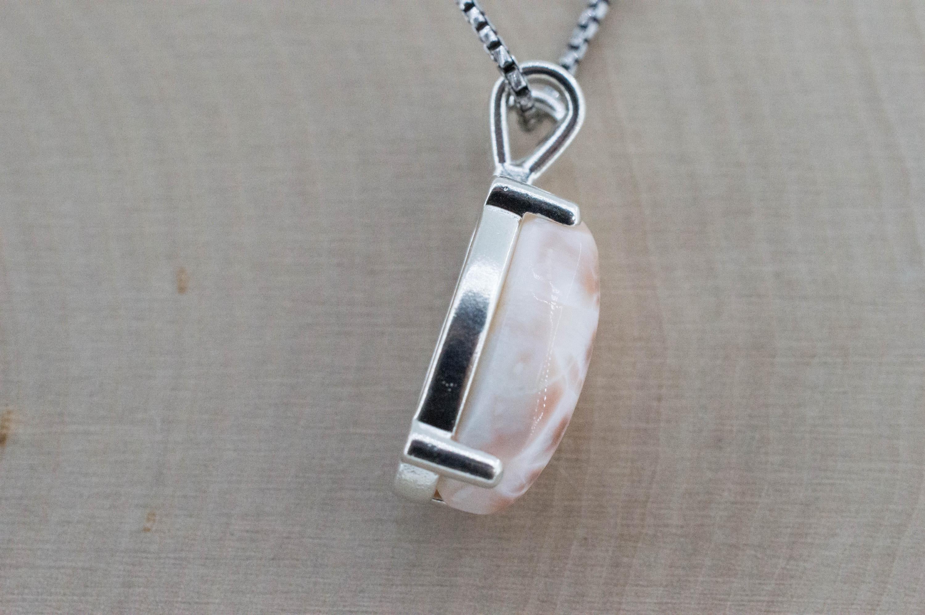 Thomsonite Pendant, Natural Untreated Michigan Thomsonite, 10.695cts