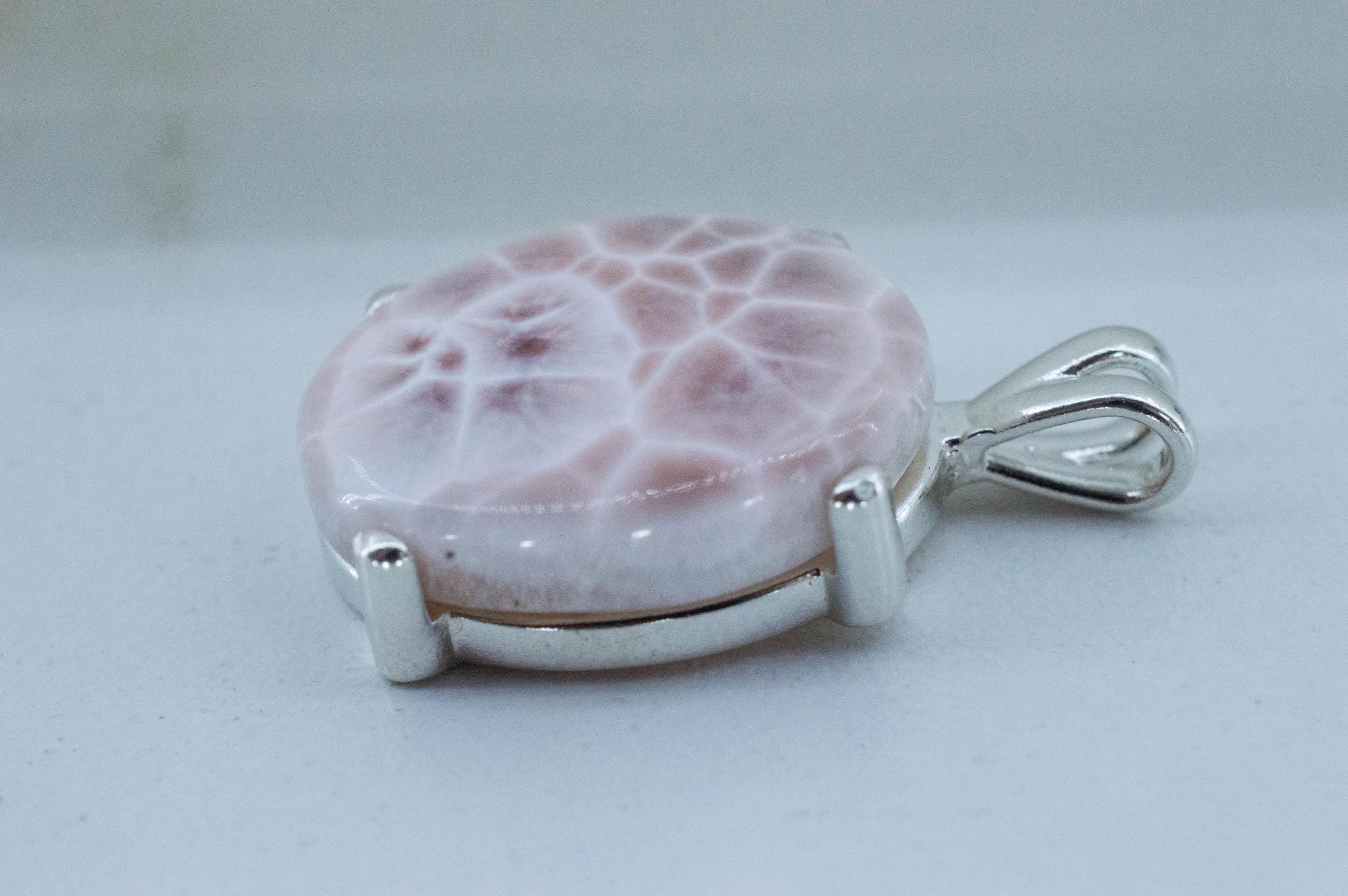 Thomsonite Pendant, Natural Untreated Michigan Thomsonite, 19.500cts