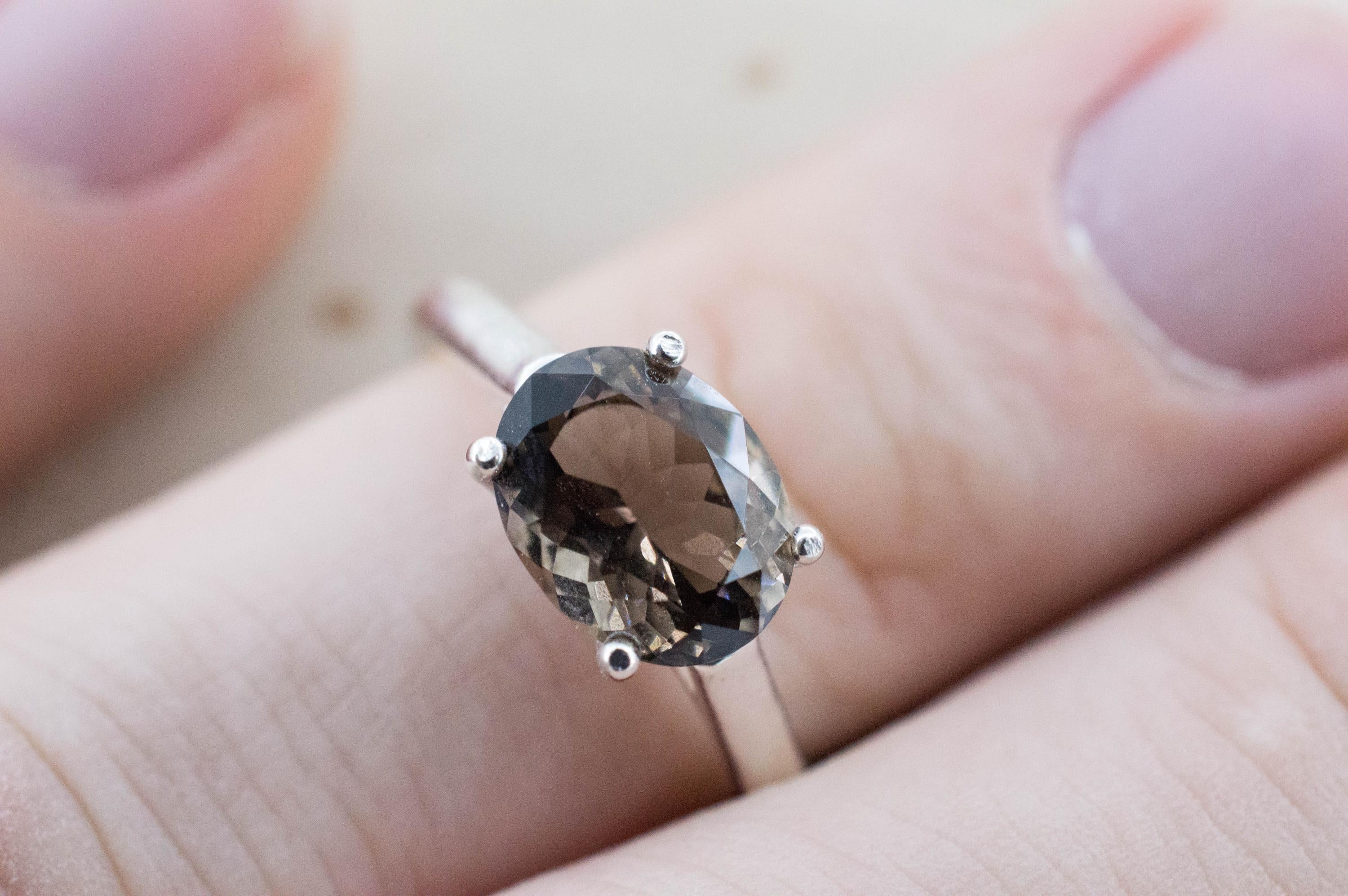Colombianite Ring; Natural Untreated Colombia Pseudotektite; 1.805cts - Mark Oliver Gems