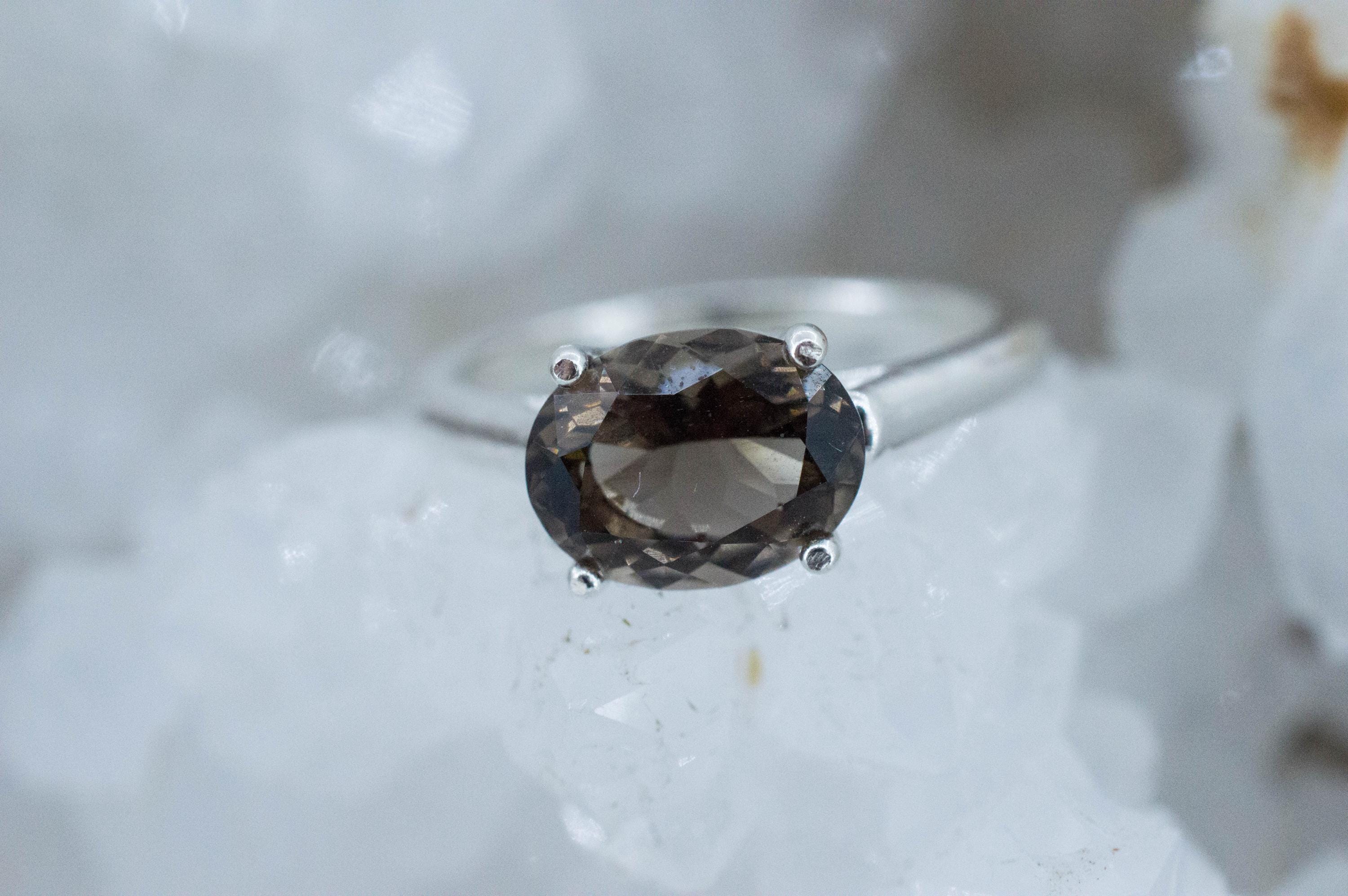Colombianite Ring; Natural Untreated Colombia Pseudotektite; 1.805cts - Mark Oliver Gems