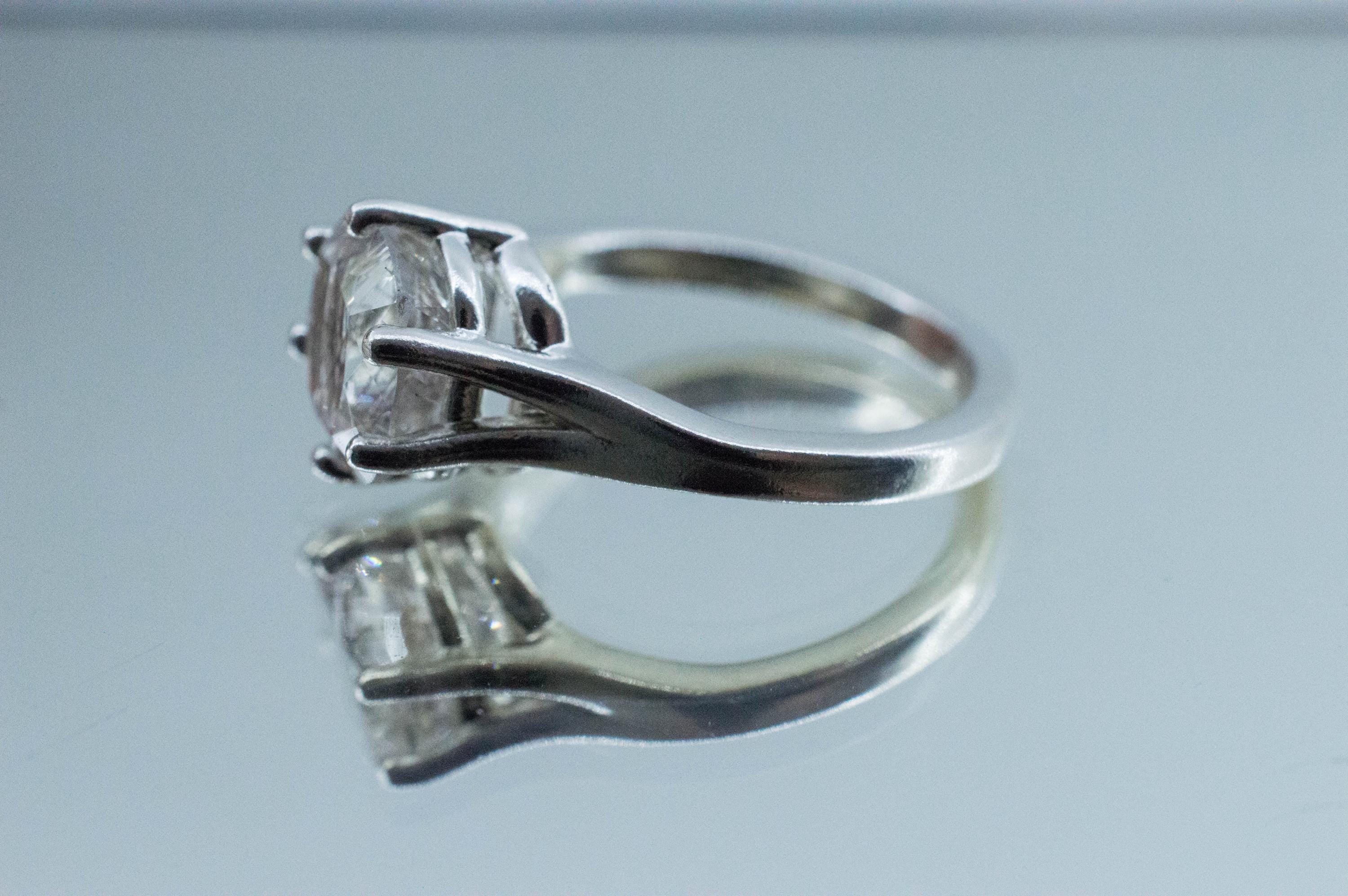 Rutilated Quartz Ring; Natural Untreated Brazil Rutile Quartz; 2.735cts - Mark Oliver Gems