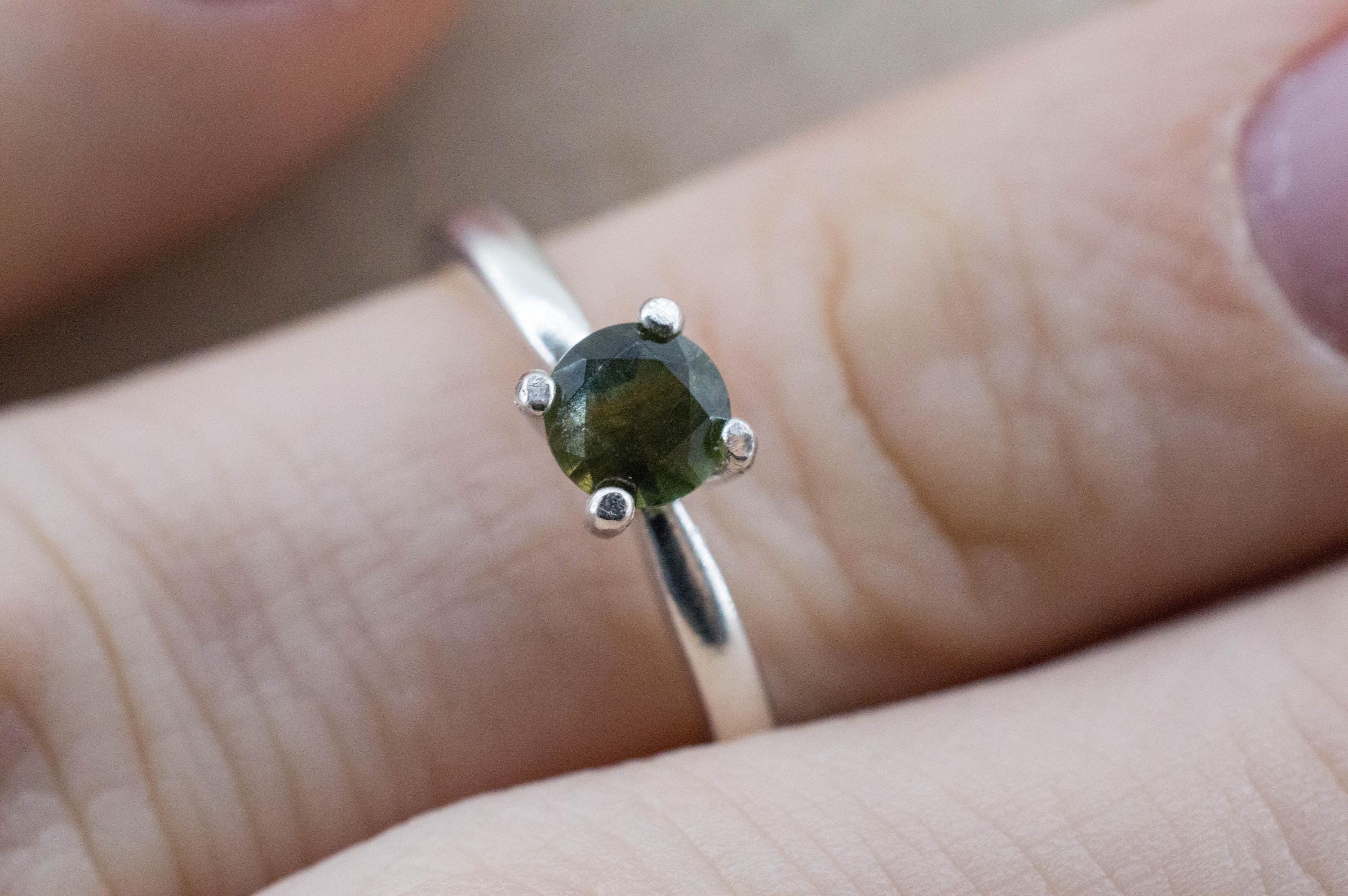 Biashara Sapphire Ring, Natural Untreated Kenya Sapphire; 0.505cts