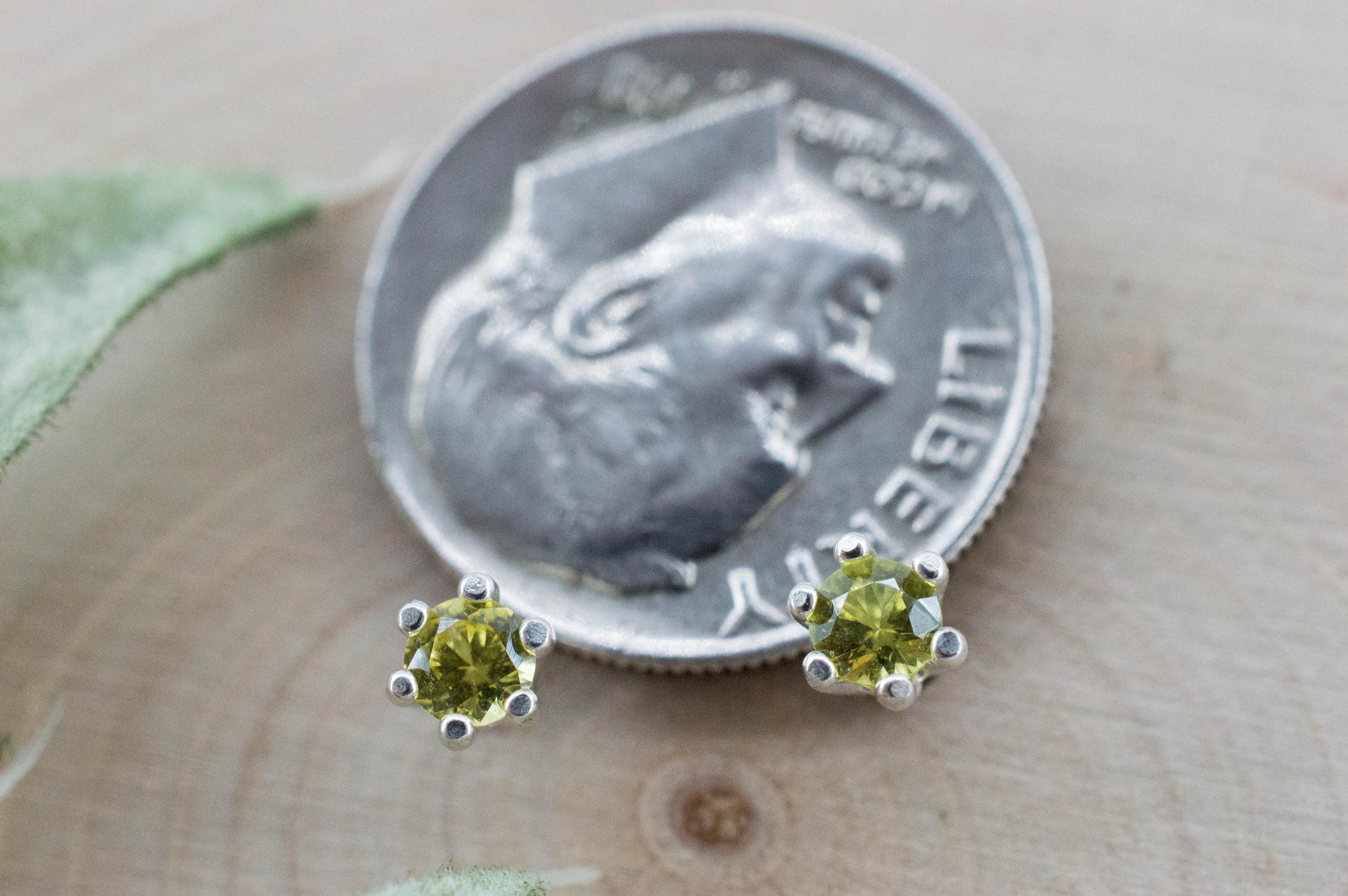 Biashara Sapphire Earrings, Natural Untreated Kenya Sapphire; 0.265cts - Mark Oliver Gems