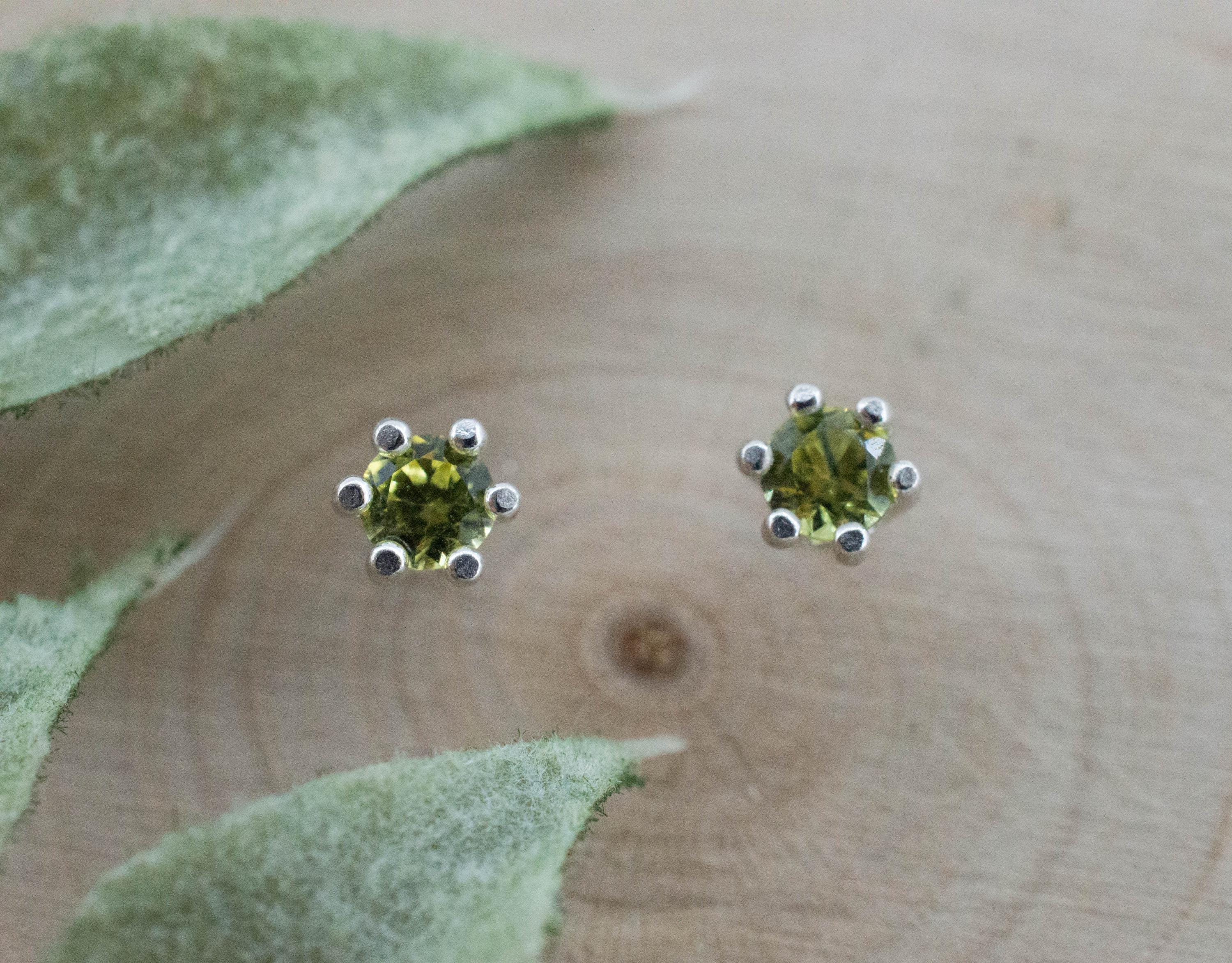 Biashara Sapphire Earrings, Natural Untreated Kenya Sapphire; 0.350cts - Mark Oliver Gems