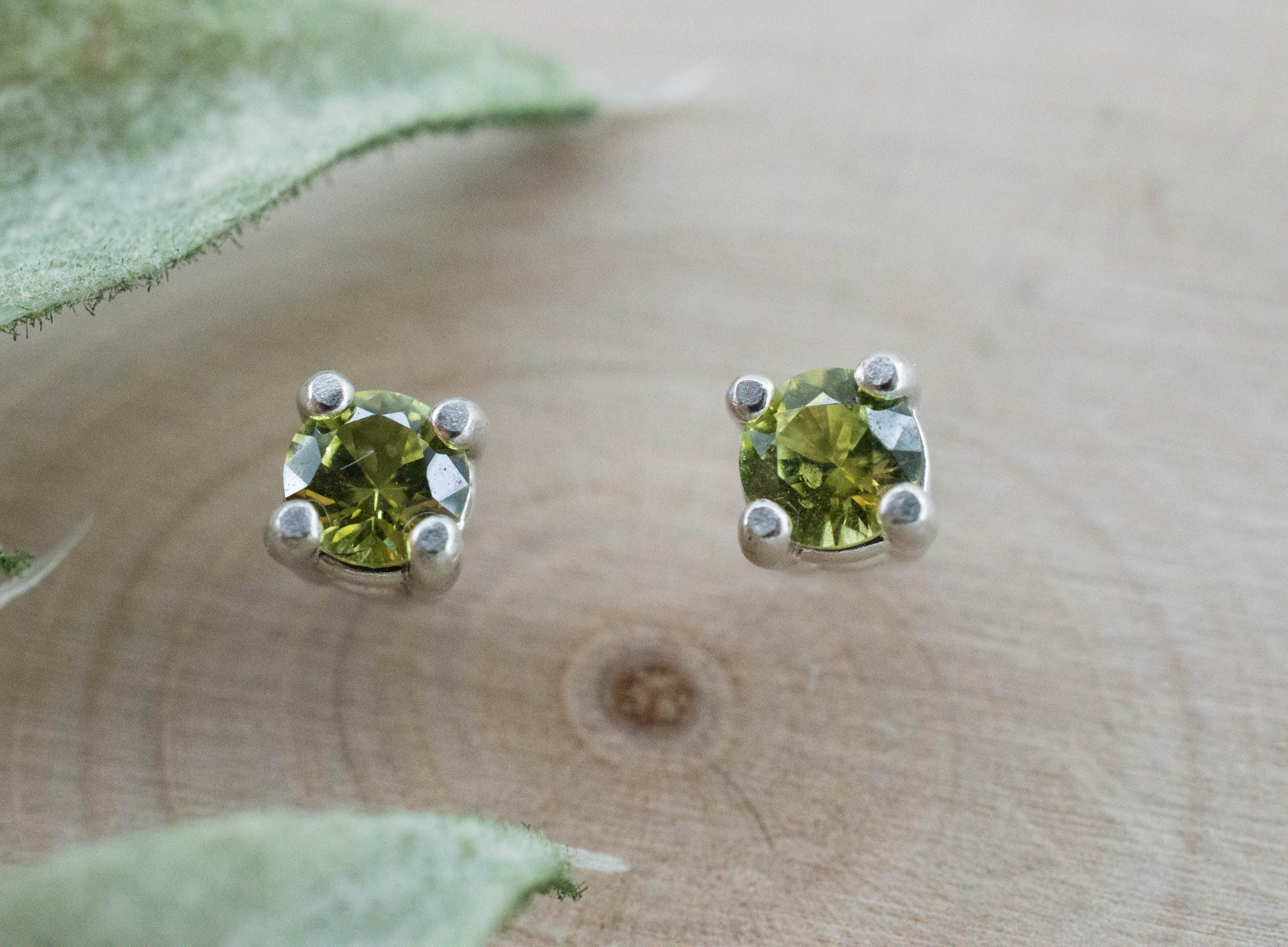 Biashara Sapphire Earrings, Natural Untreated Kenya Sapphire; 0.450cts - Mark Oliver Gems